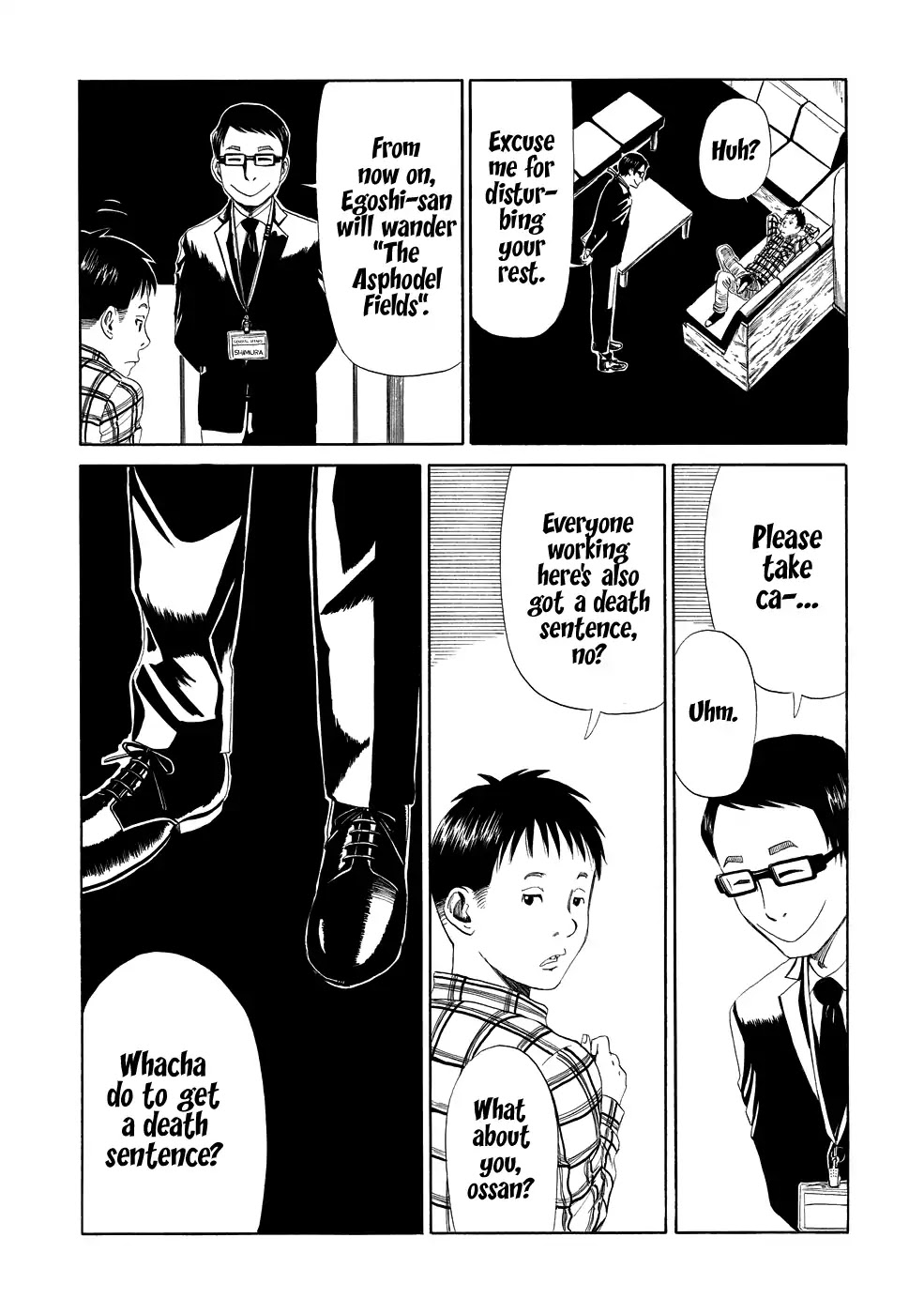 Shiyakusho Chapter 5 page 28 - Chapter 5: I don't wanna work