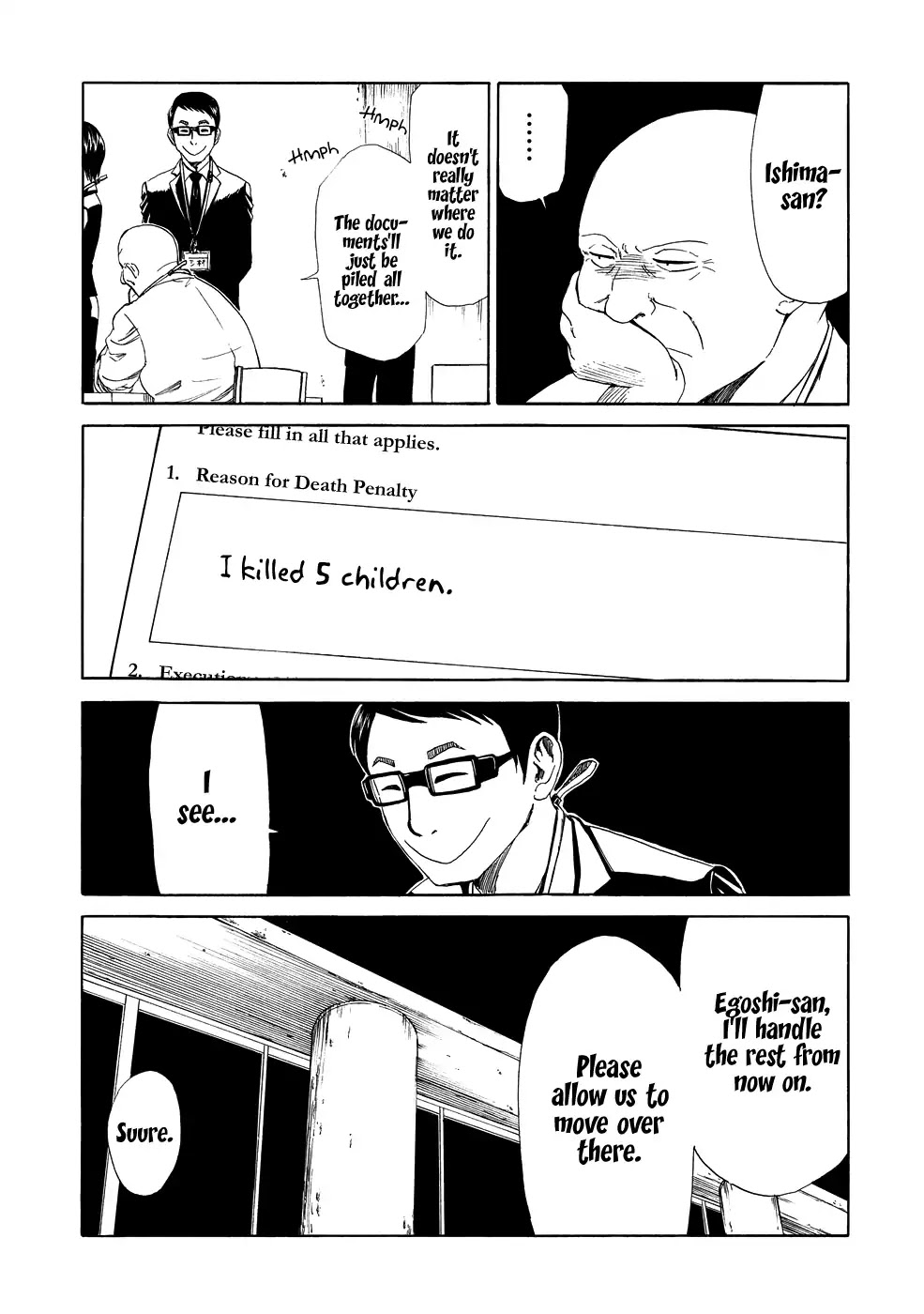 Shiyakusho Chapter 5 page 6 - Chapter 5: I don't wanna work