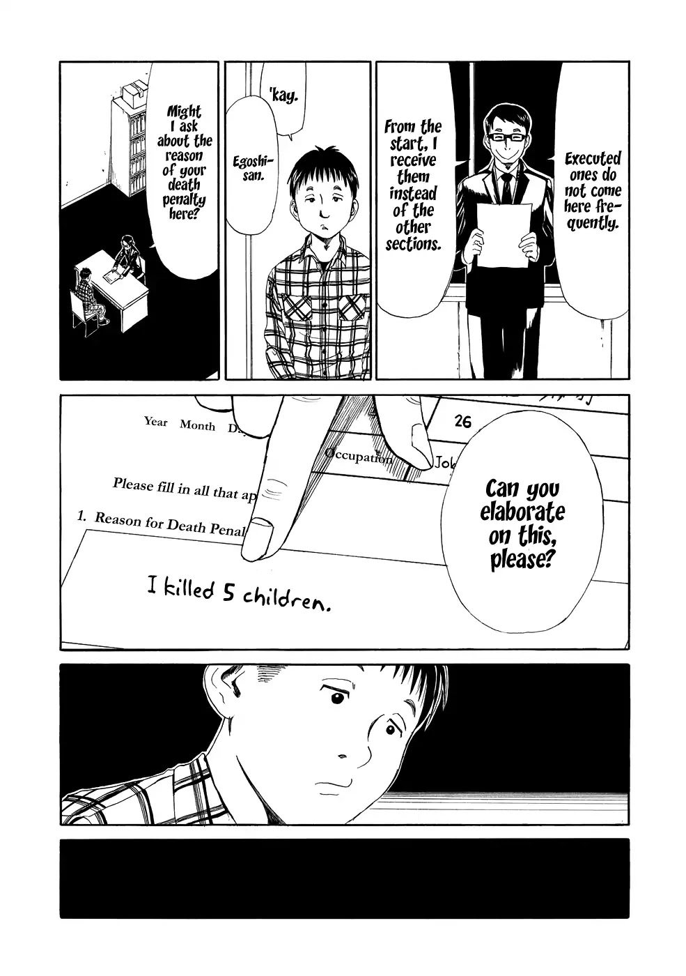 Shiyakusho Chapter 5 page 8 - Chapter 5: I don't wanna work