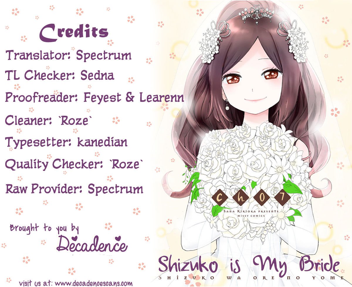 Shizuko Is My Bride Chapter 7 page 39 - Chapter 7