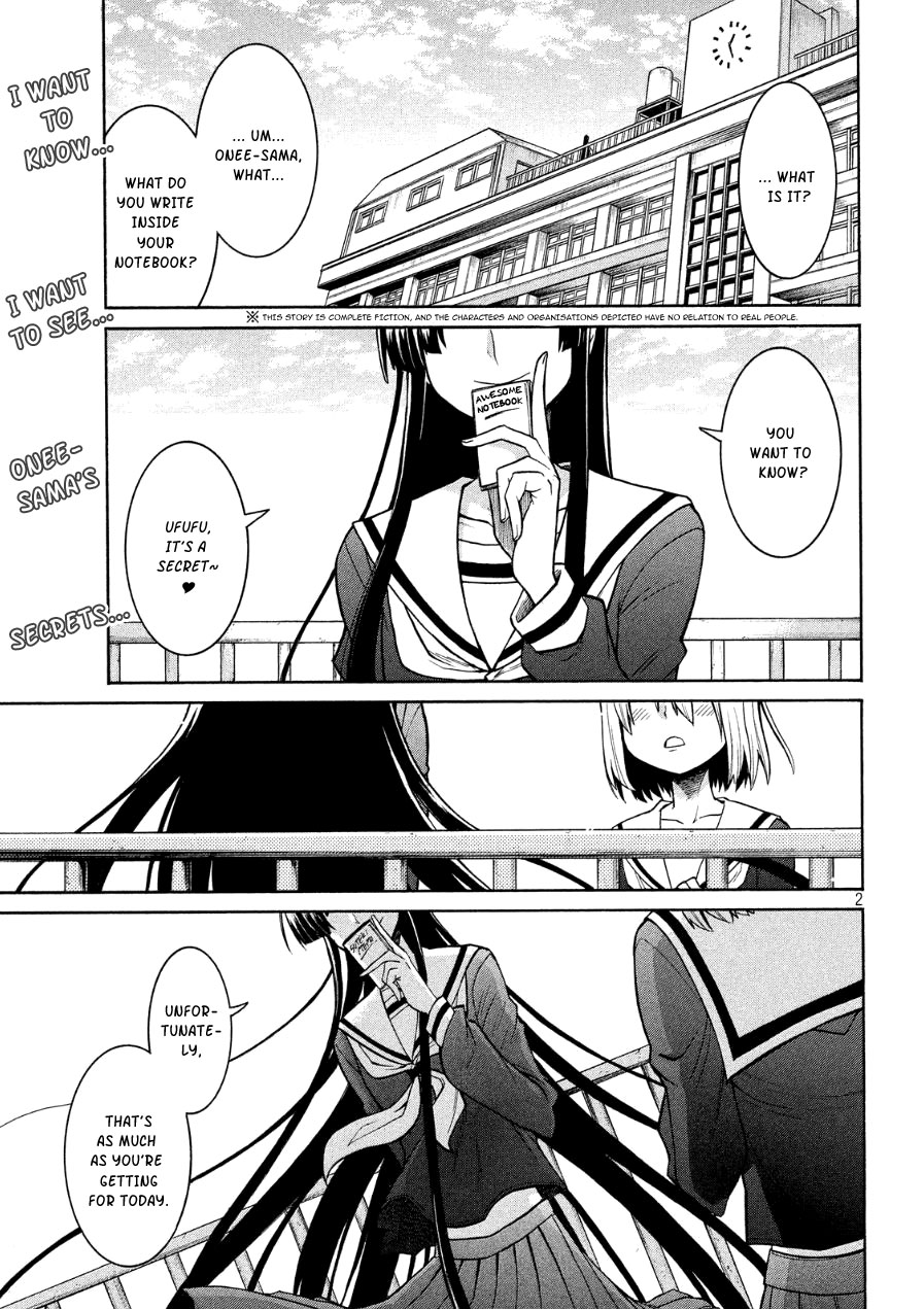 Shizuru's Notebook Chapter 1.2 page 2 - Chapter 1 v2 : Oneshot