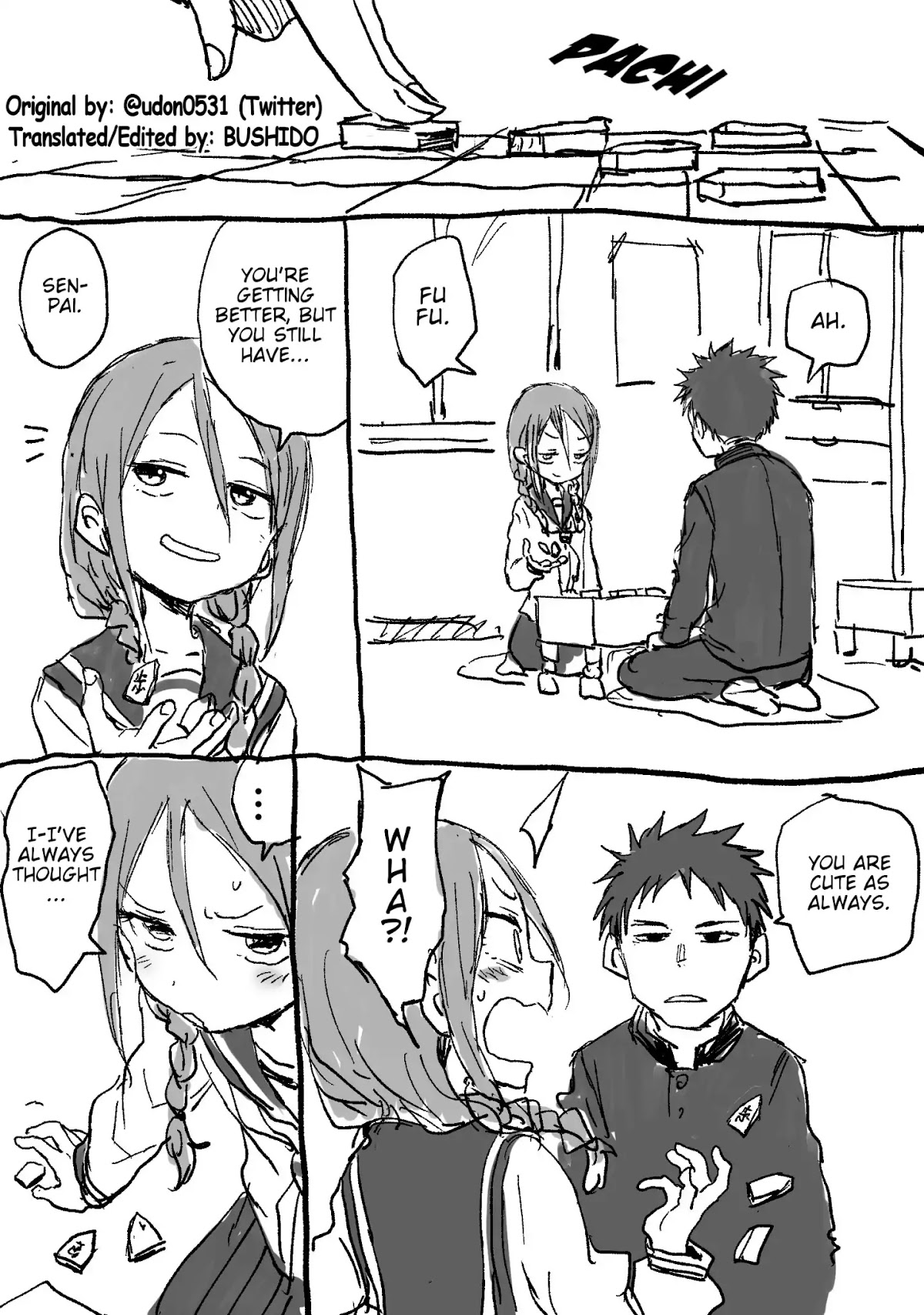 Shogi Senpai Chapter 1 page 1 - Chapter 1
