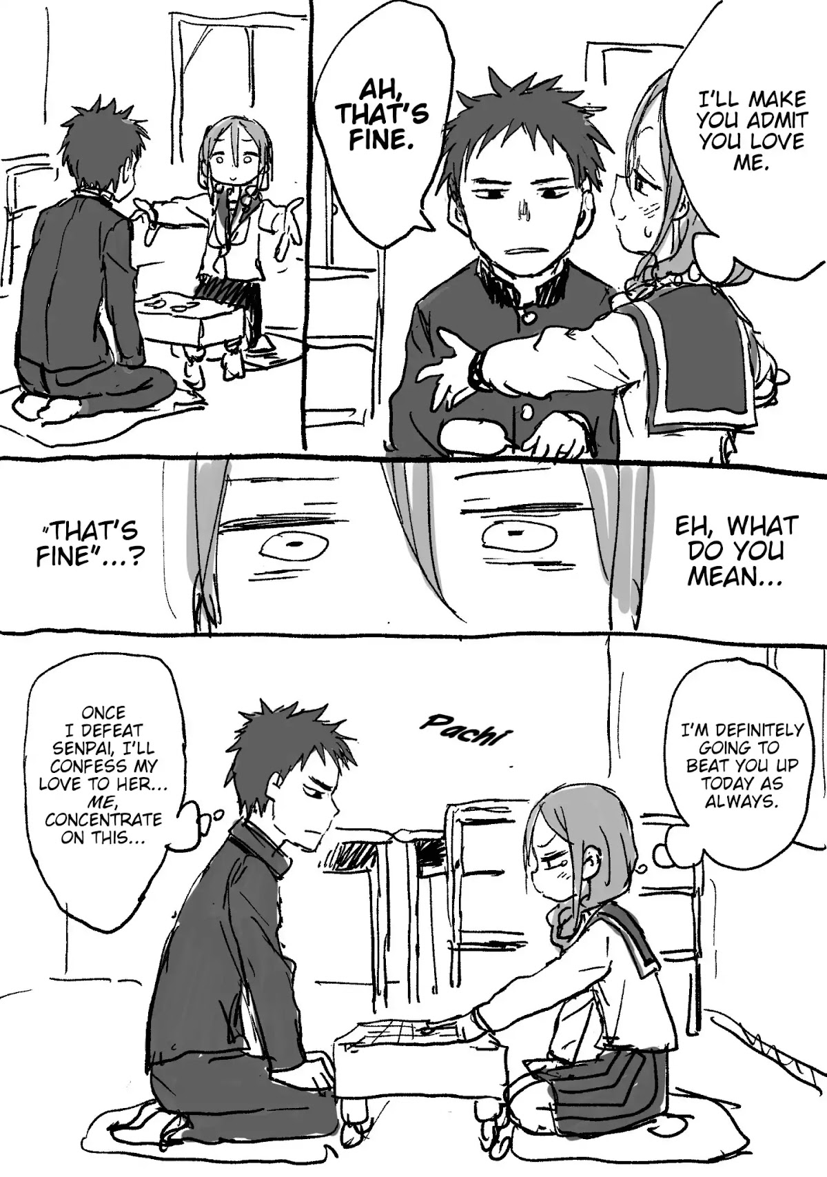 Shogi Senpai Chapter 1 page 4 - Chapter 1