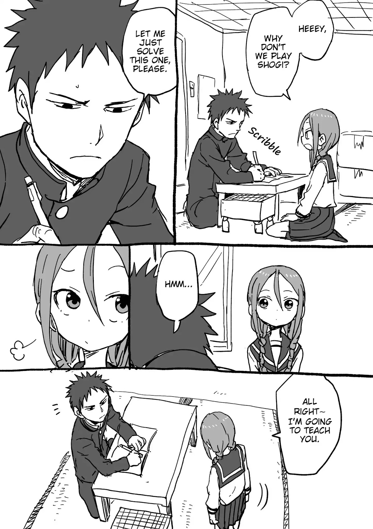 Shogi Senpai Chapter 10 page 1 - Chapter 10