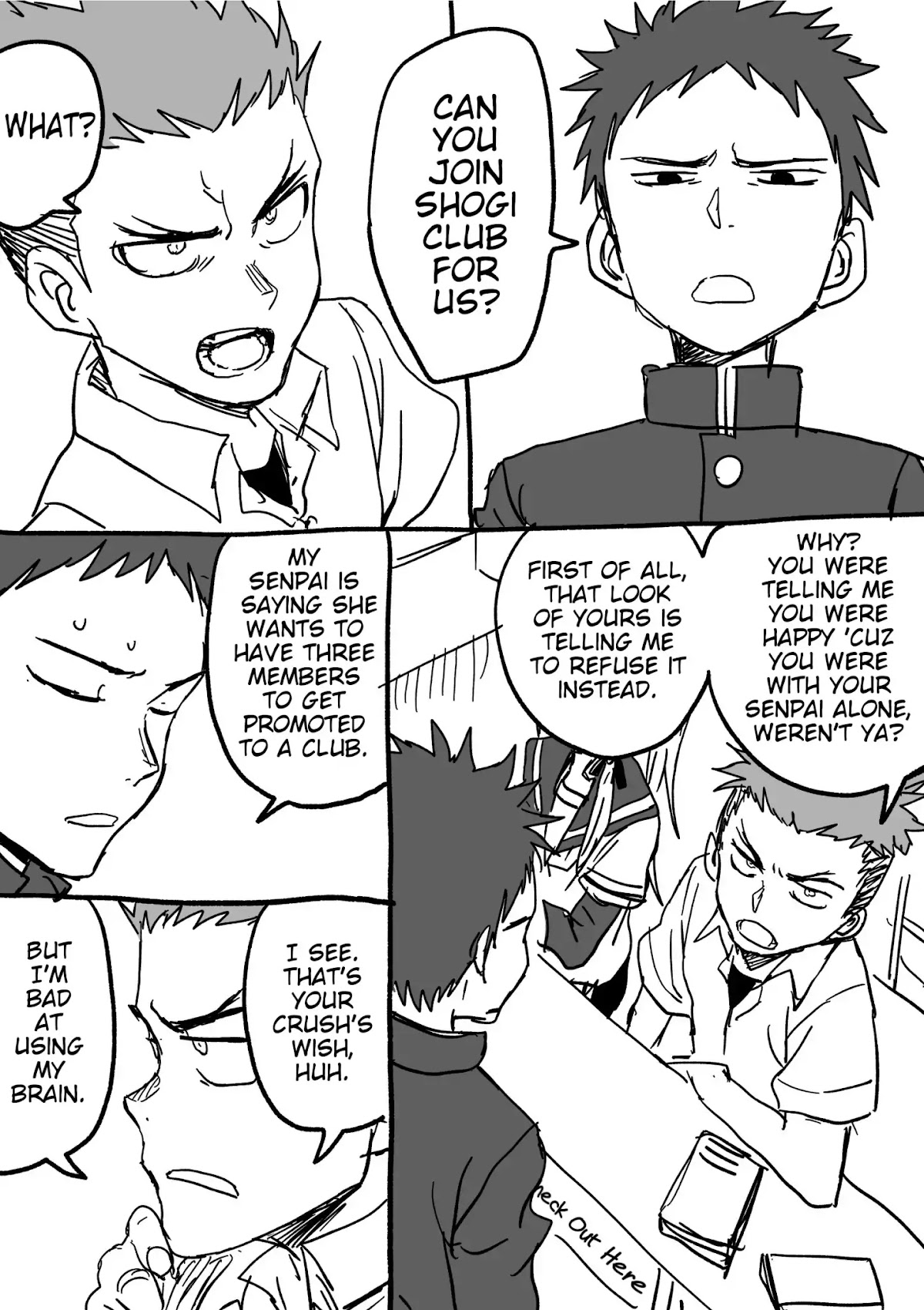 Shogi Senpai Chapter 16 page 1 - Chapter 16