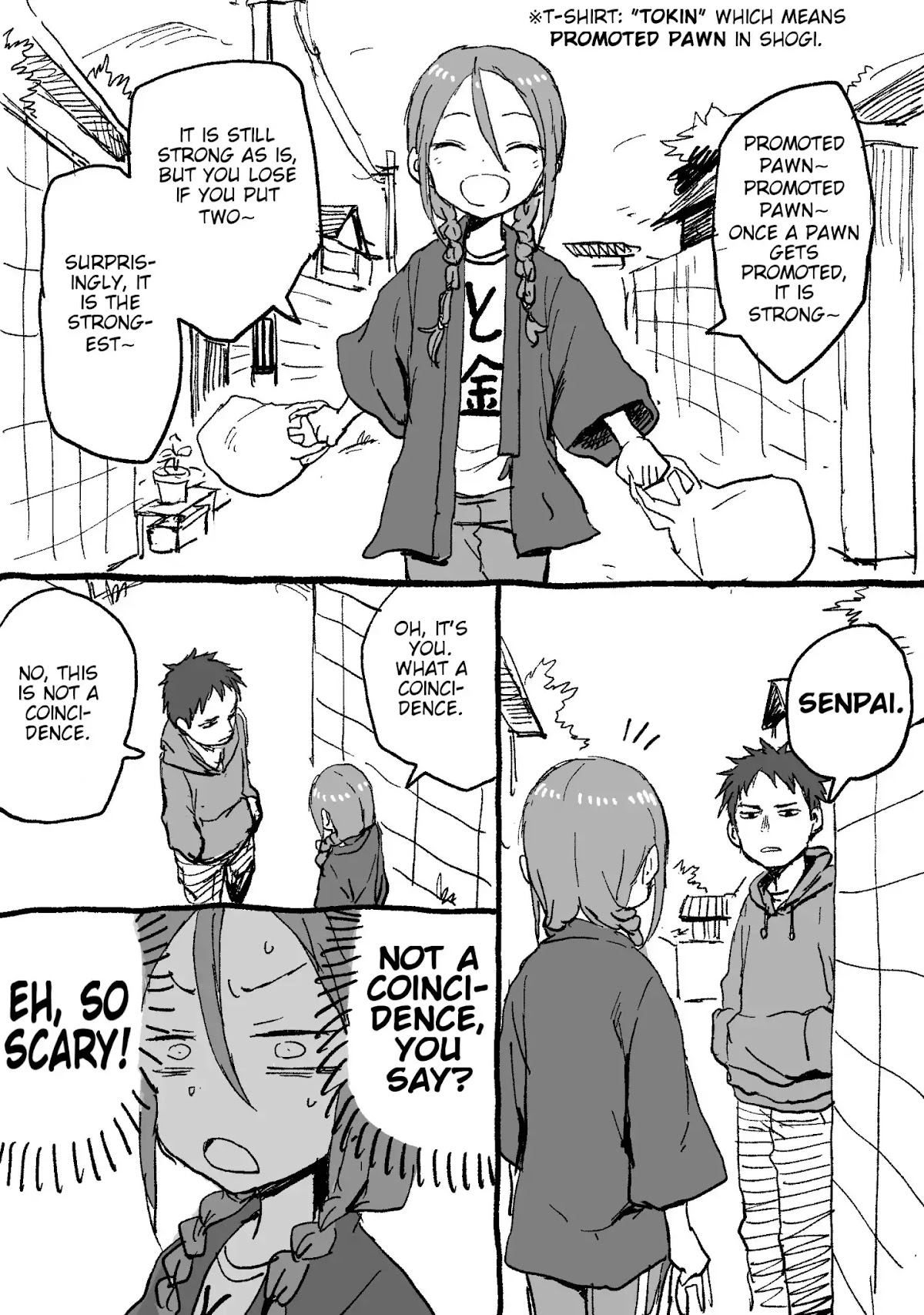 Shogi Senpai Chapter 2 page 1 - Chapter 2