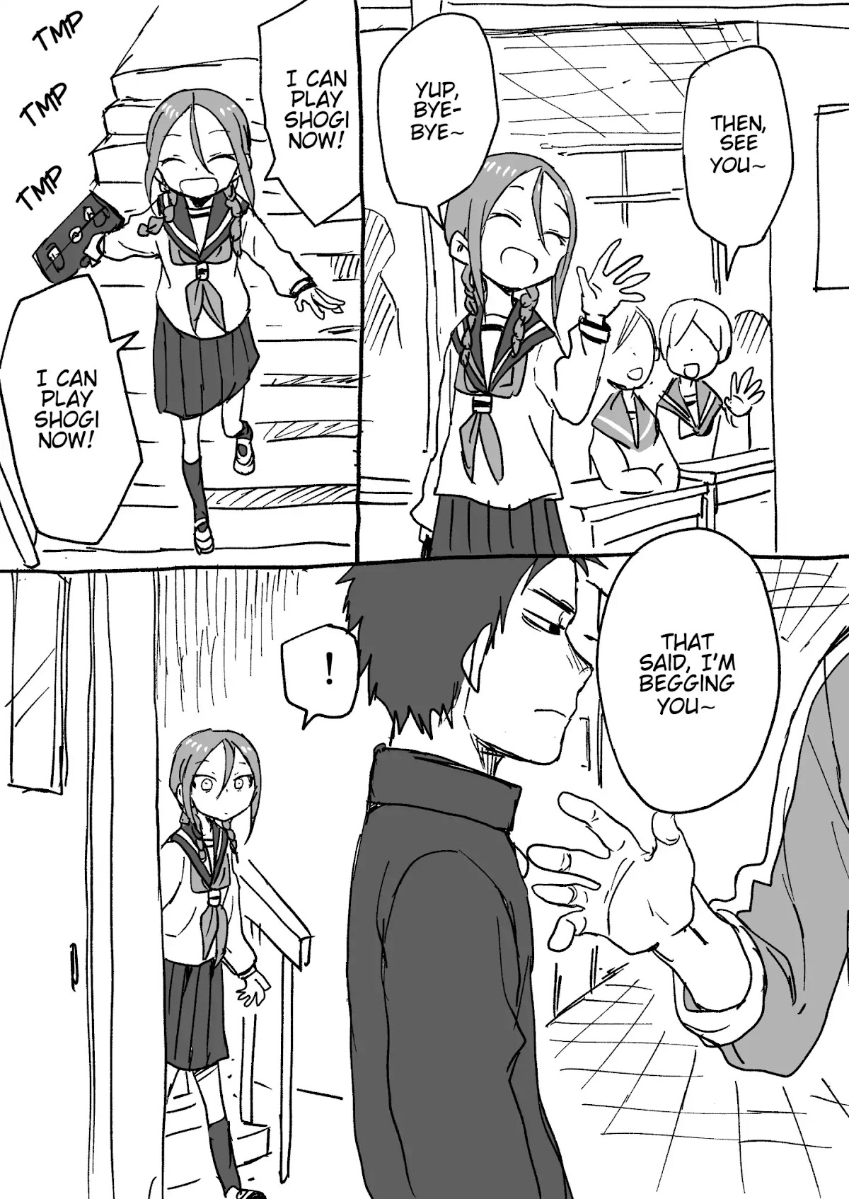 Shogi Senpai Chapter 3 page 1 - Chapter 3