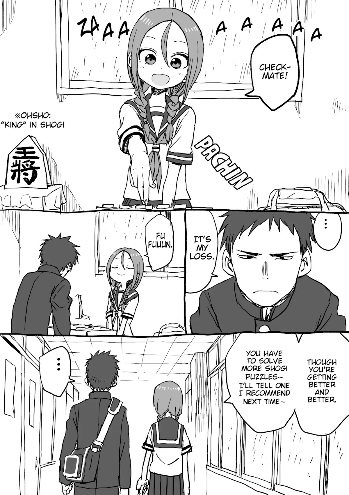 Shogi Senpai Chapter 5 page 1 - Chapter 5