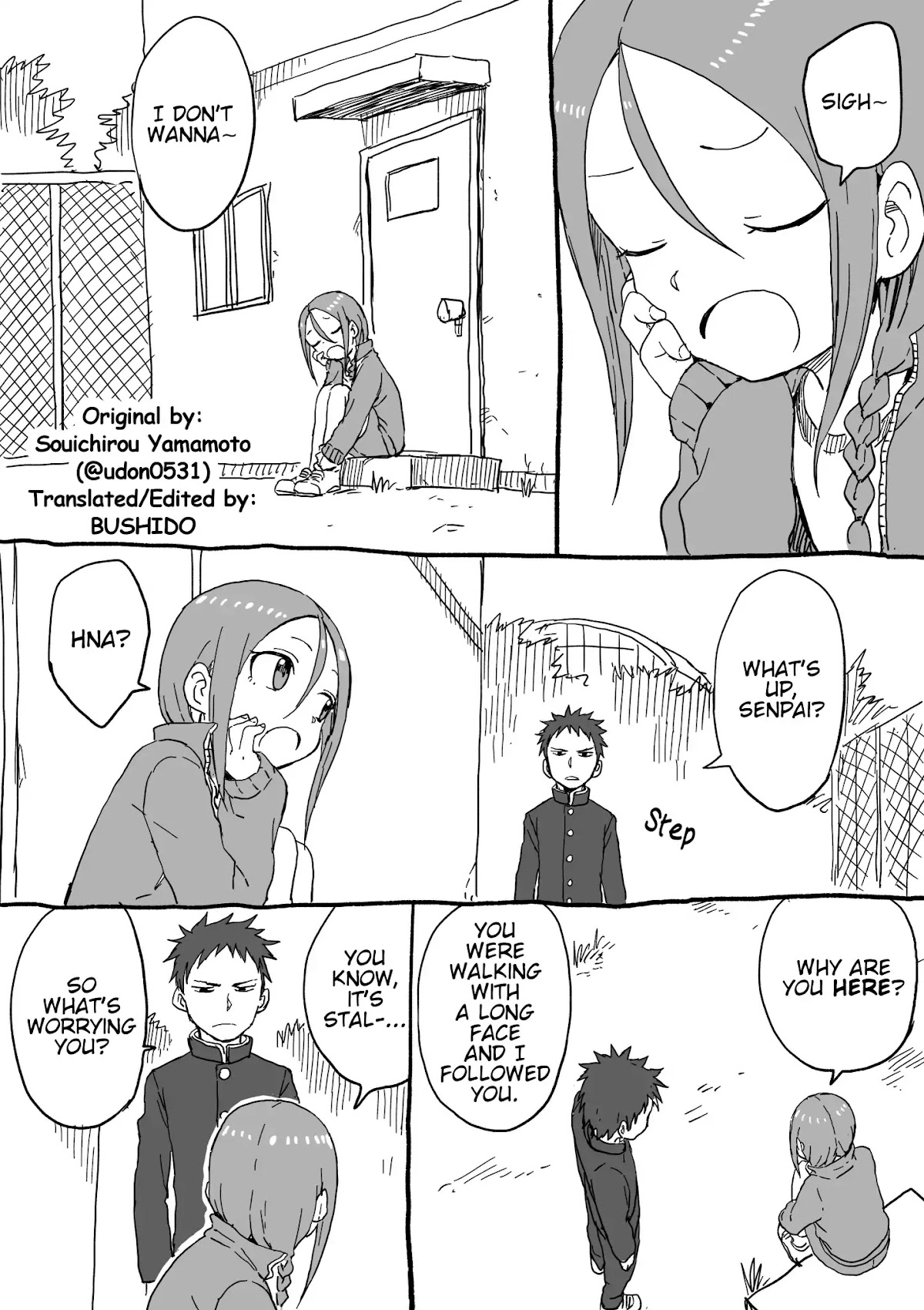Shogi Senpai Chapter 7 page 1 - Chapter 7