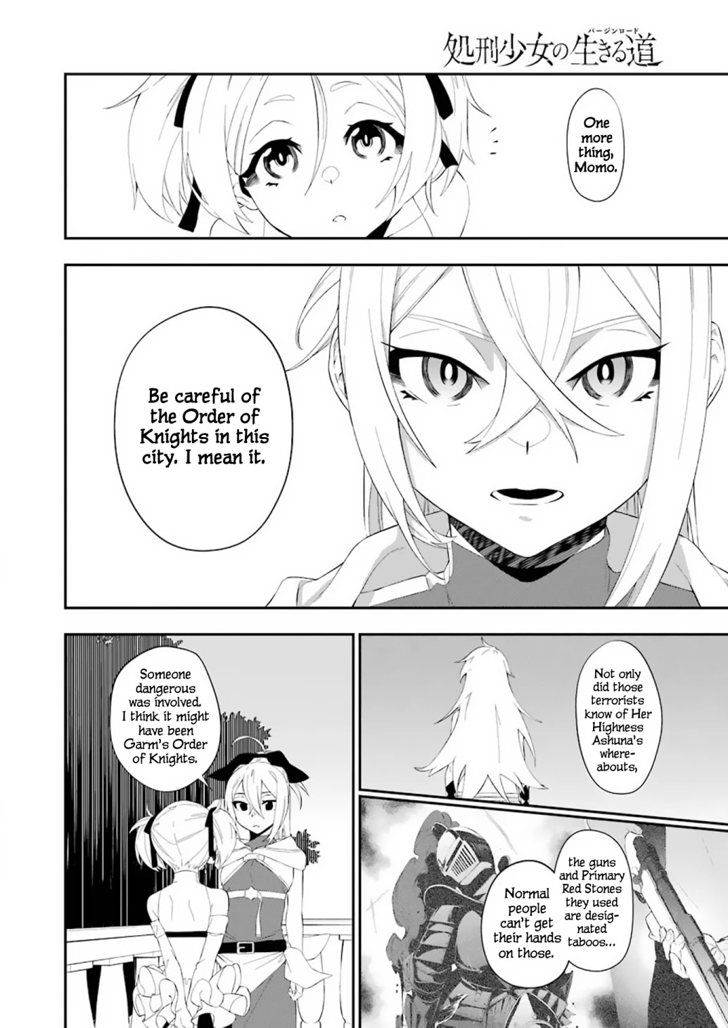 Shokei Shoujo no Ikirumichi Chapter 11 page 16 - Chapter 11: The Ancient Capital, Garm