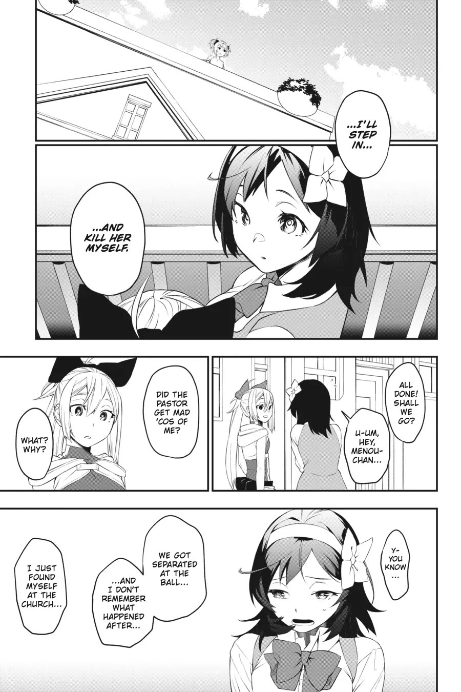 Shokei Shoujo no Ikirumichi Chapter 31 page 13 - Chapter 31: Beyond Chaos