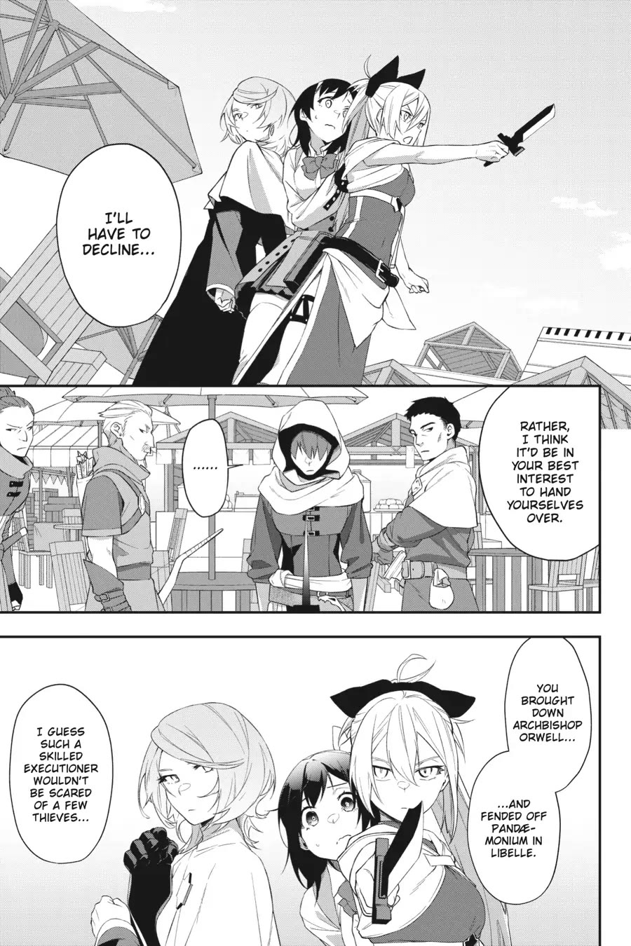 Shokei Shoujo no Ikirumichi Chapter 35 page 3 - Chapter 35: Servant of Disaster