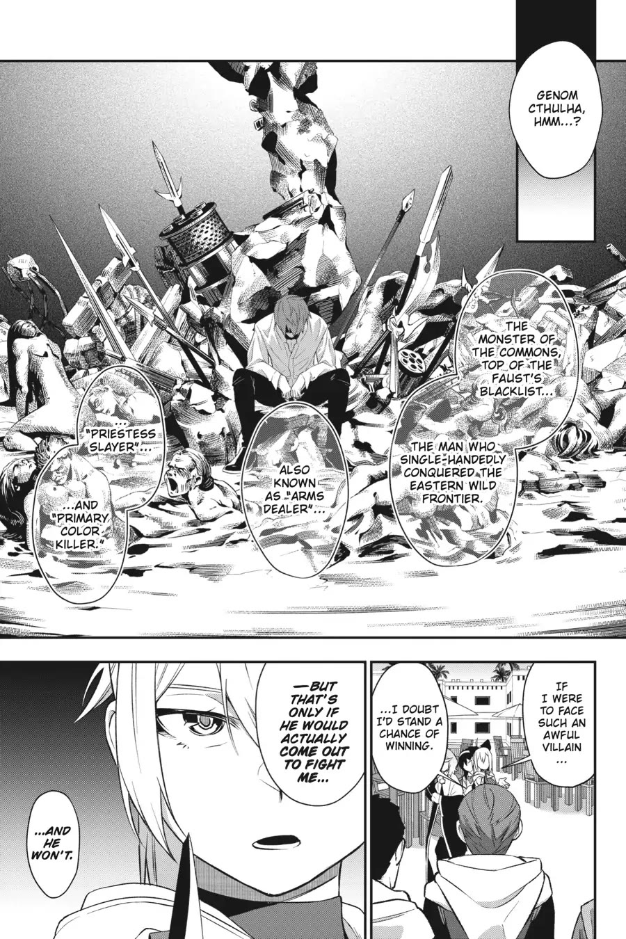 Shokei Shoujo no Ikirumichi Chapter 35 page 5 - Chapter 35: Servant of Disaster