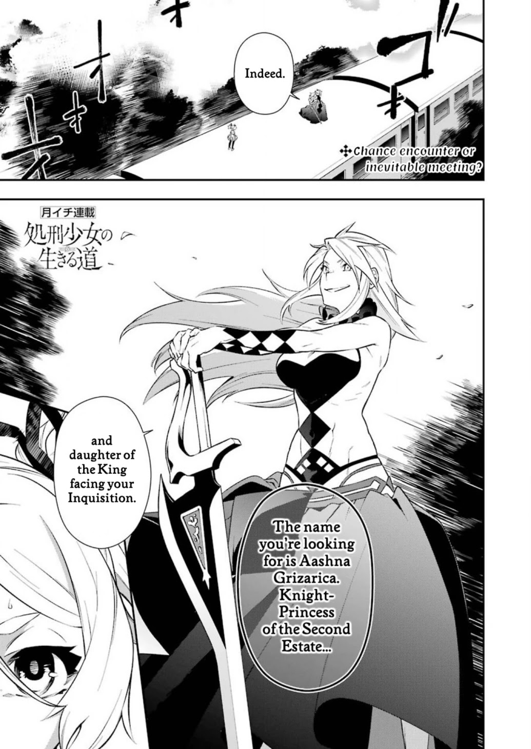 Shokei Shoujo no Ikirumichi Chapter 6 page 1 - Chapter 6: The Color Red