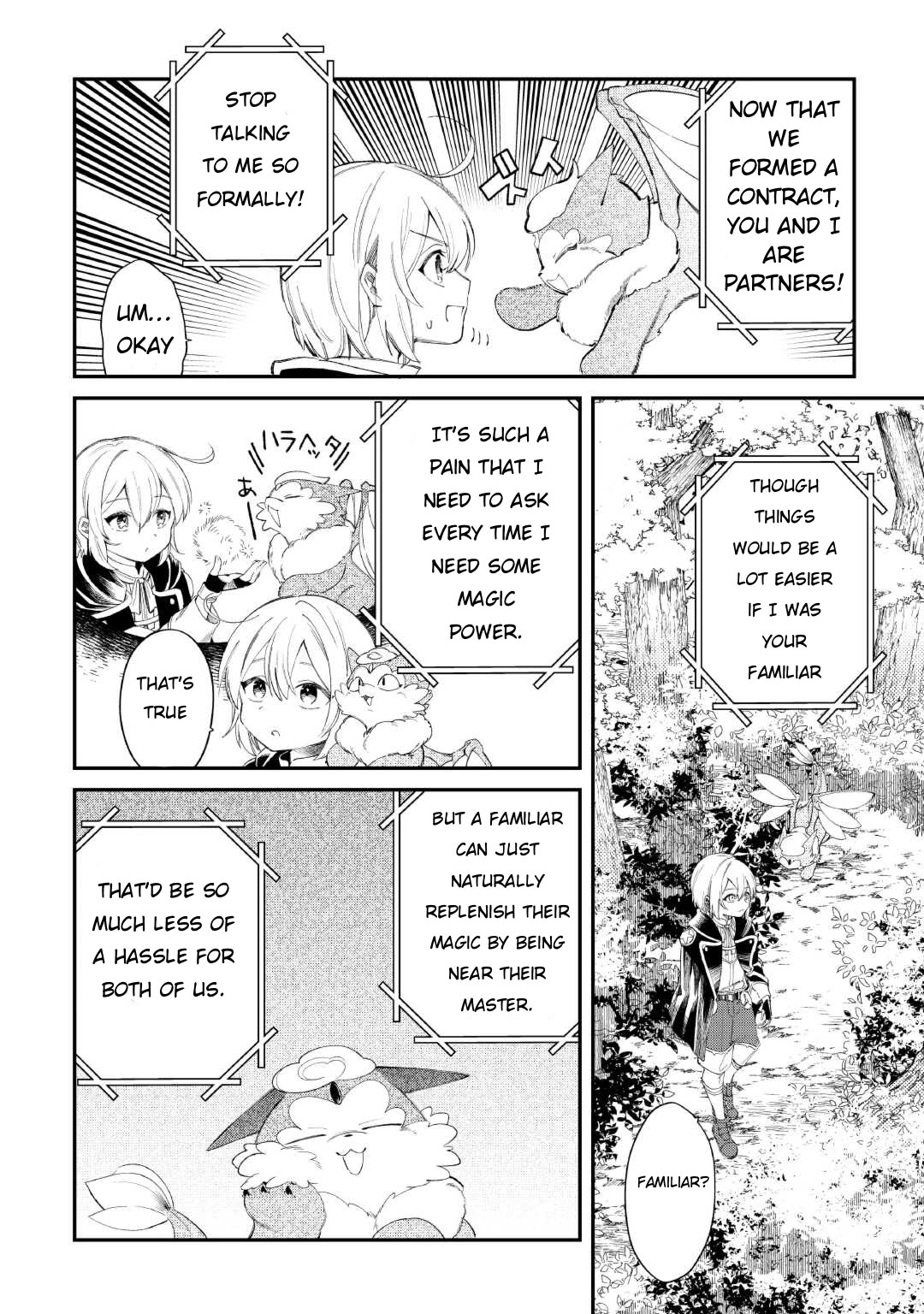 Shoki Skill Ga Benri Sugite Isekai Seikatsu ga Tanoshisugiru! Chapter 17 page 5 - Chapter 17: Familiar Magic
