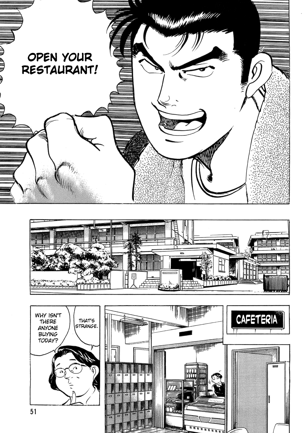 Shoku King Chapter 1.2 page 50 - Chapter 1 v2 : The King of Western Cuisine