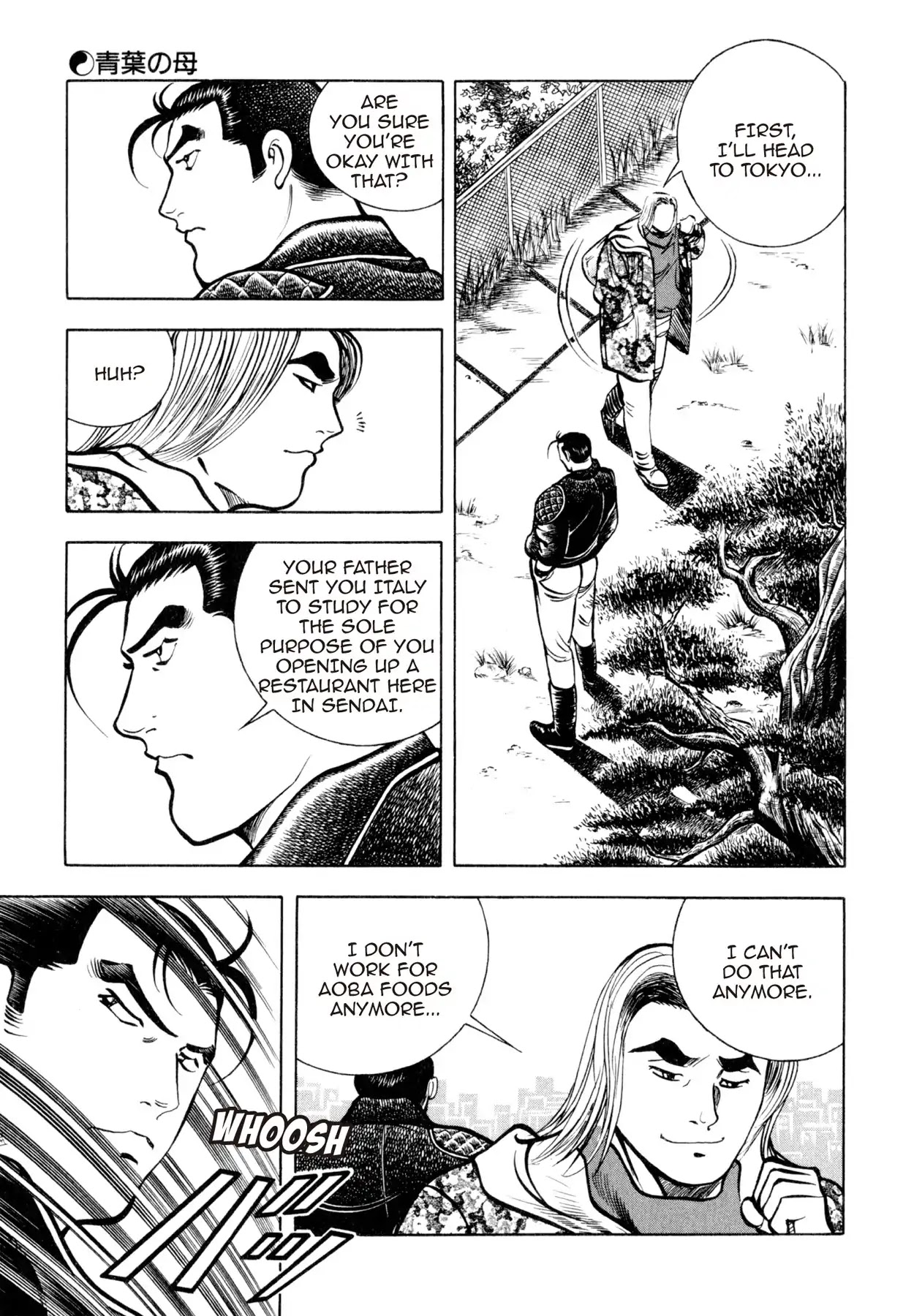 Shoku King Chapter 106 page 9 - Chapter 106: MOTHER AOBA