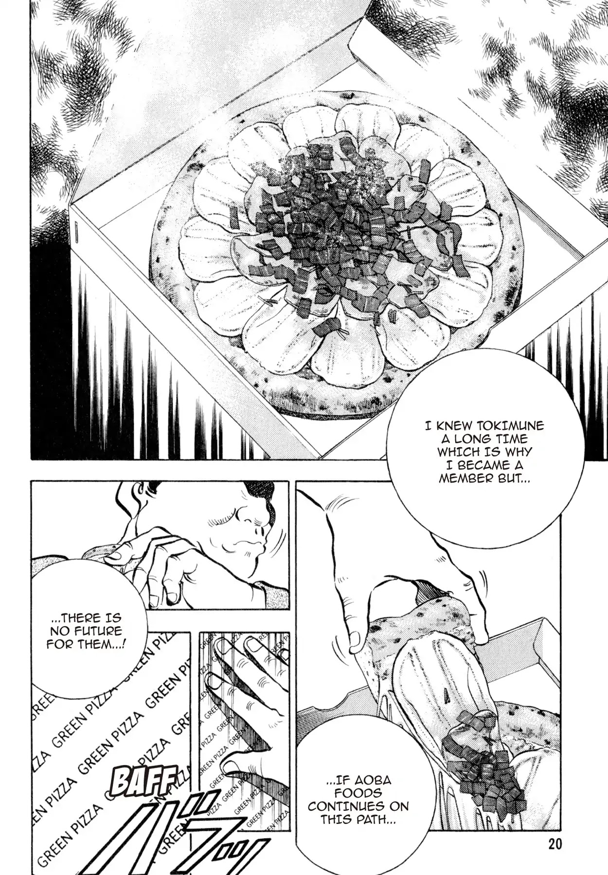 Shoku King Chapter 107 page 18 - Chapter 107: PIZZA WAR
