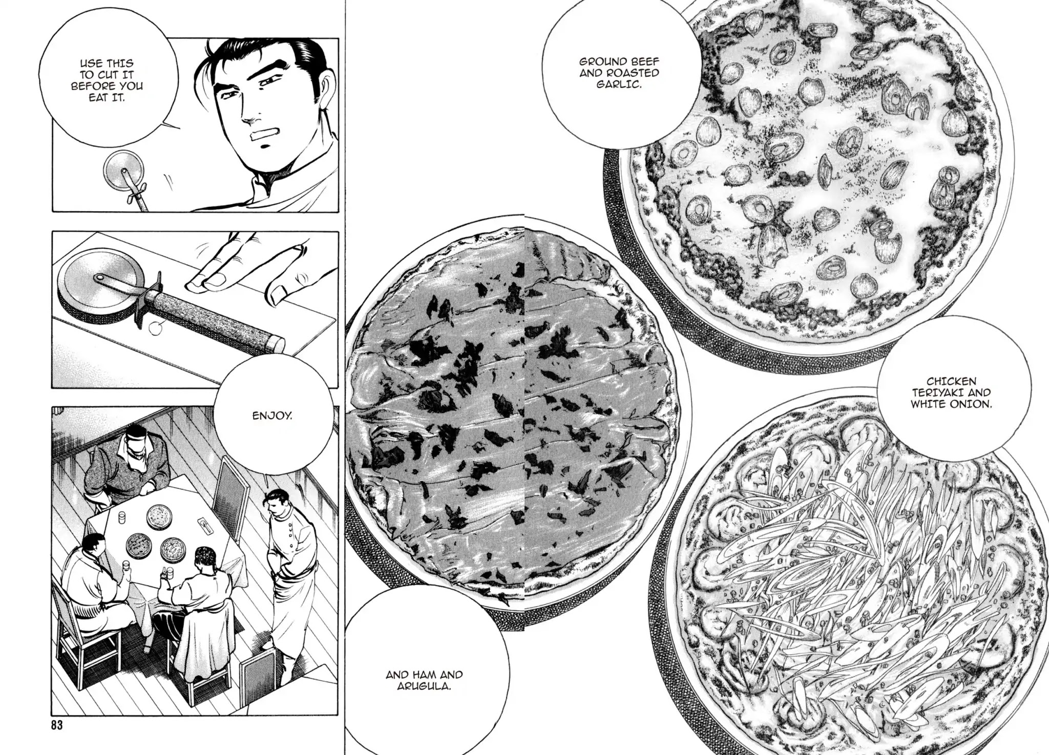Shoku King Chapter 110 page 11 - Chapter 110: PIZZA SHIN5