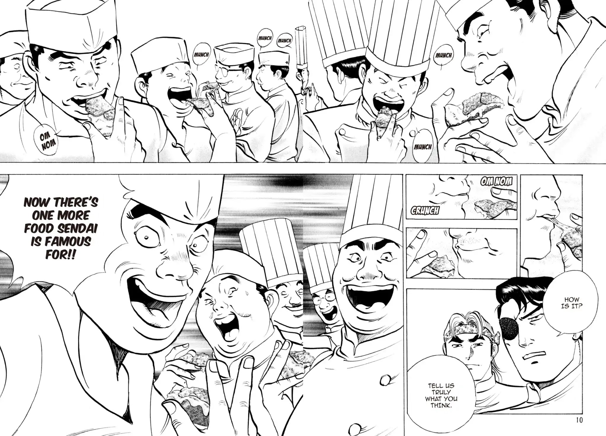 Shoku King Chapter 116 page 10 - Chapter 116: BEEF TONGUE PIZZA