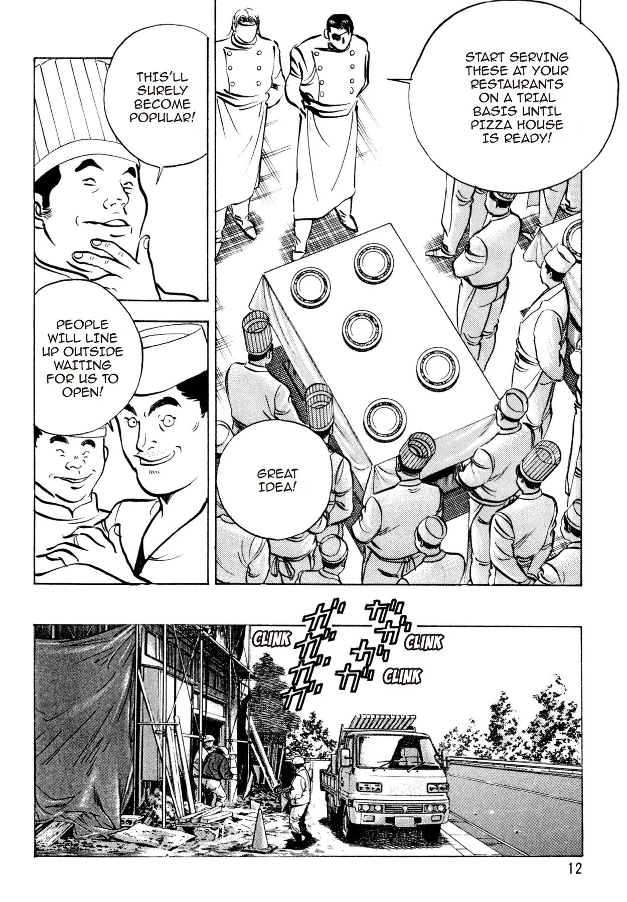 Shoku King Chapter 116 page 11 - Chapter 116: BEEF TONGUE PIZZA