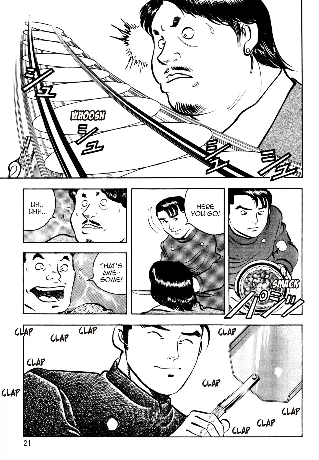 Shoku King Chapter 116 page 19 - Chapter 116: BEEF TONGUE PIZZA
