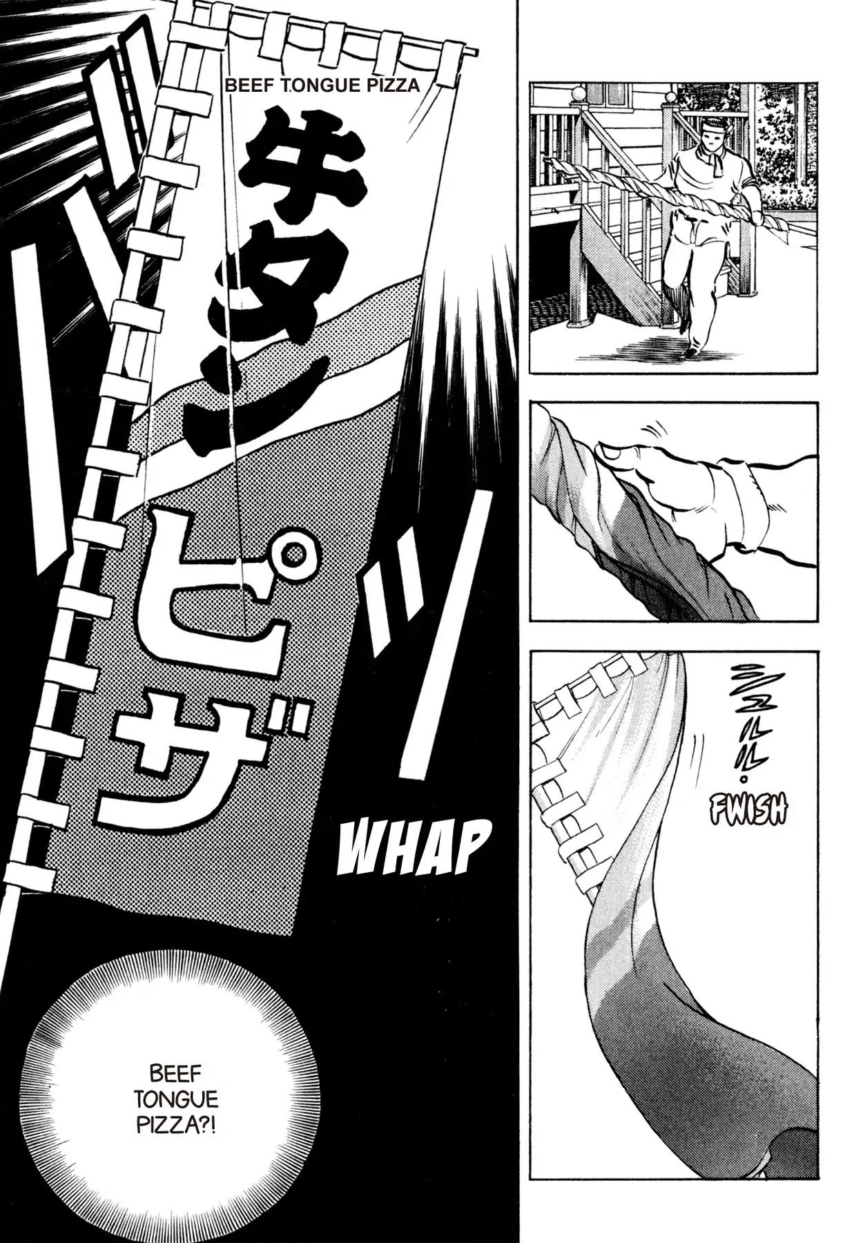 Shoku King Chapter 116 page 23 - Chapter 116: BEEF TONGUE PIZZA