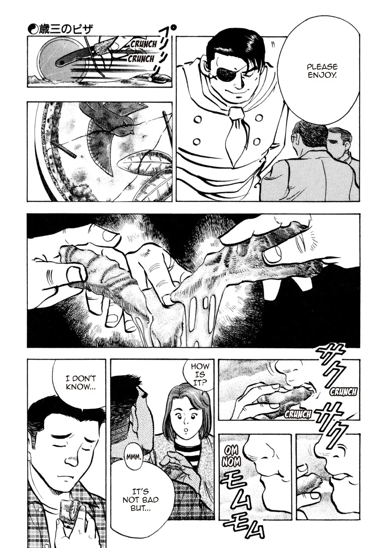 Shoku King Chapter 119 page 14 - Chapter 119: TOSHIZO'S PIZZA