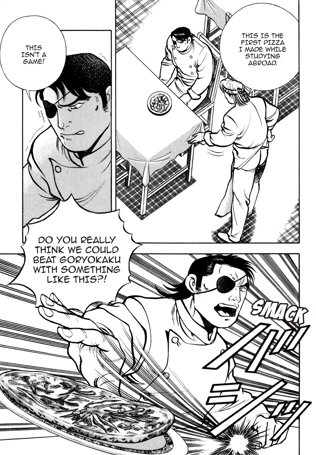 Shoku King Chapter 119 page 4 - Chapter 119: TOSHIZO'S PIZZA