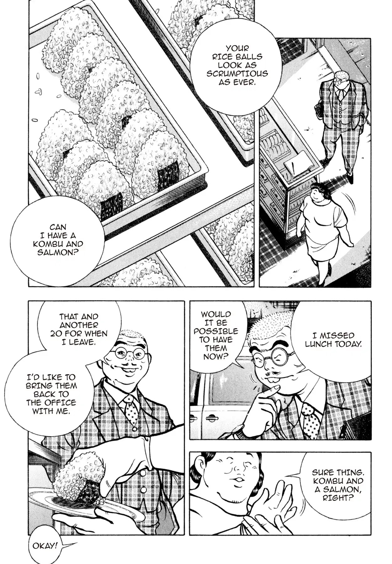 Shoku King Chapter 125 page 7 - Chapter 125: THE RICE BALL SHOP KANIE