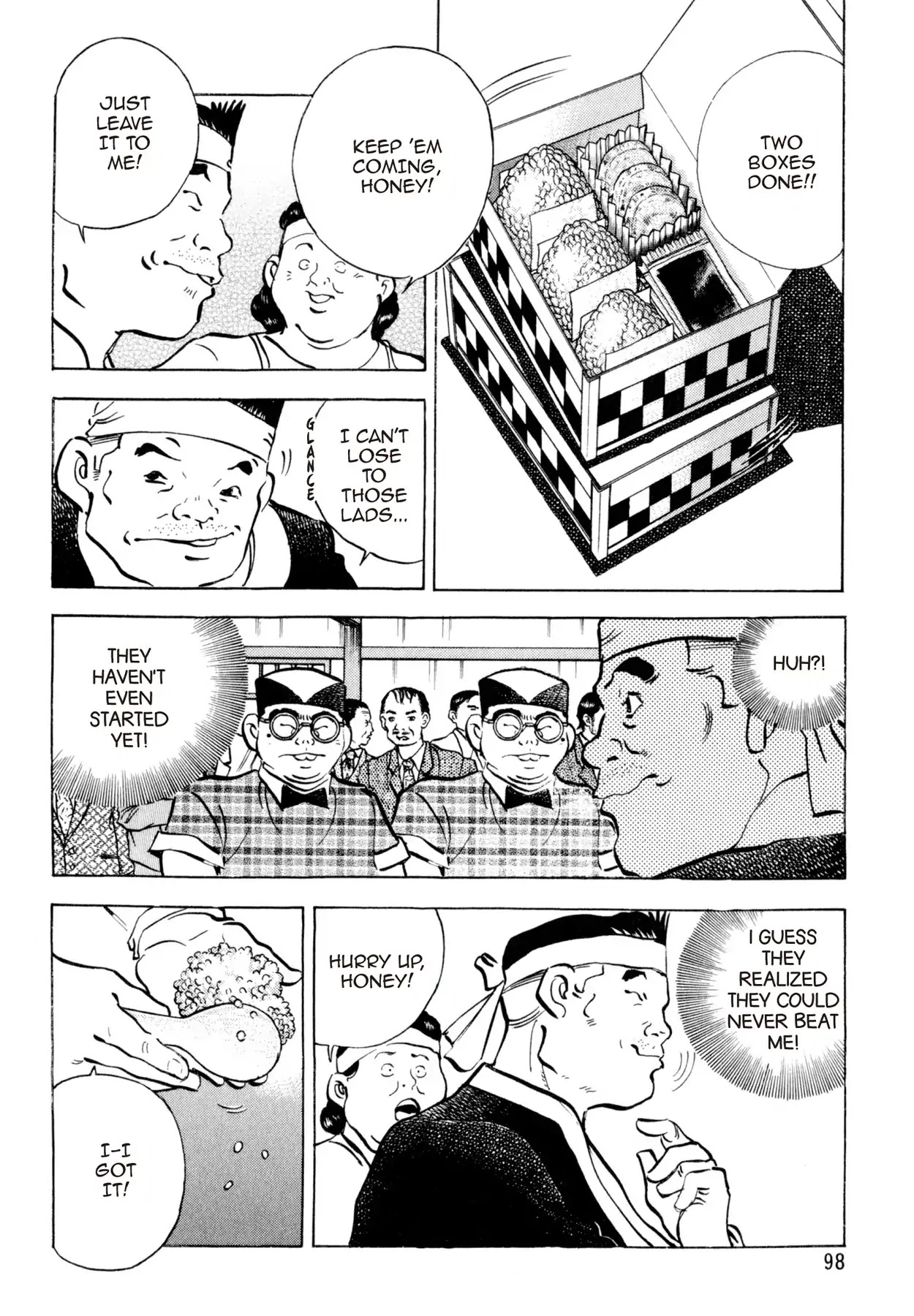 Shoku King Chapter 130 page 5 - Chapter 130: THE RICE BALL CHALLENGE?