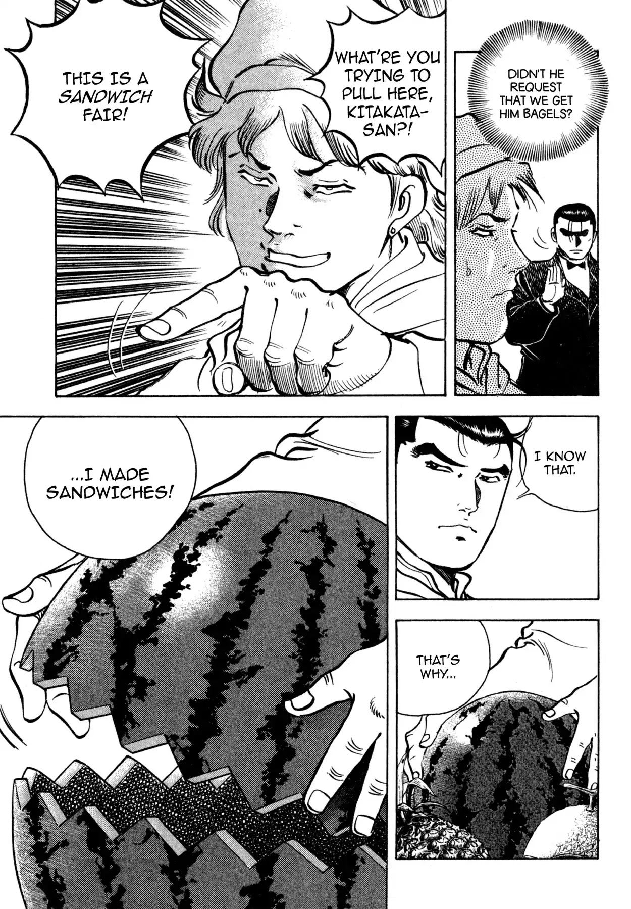 Shoku King Chapter 155 page 14 - Chapter 155: TOSHIZO'S SANDWICH