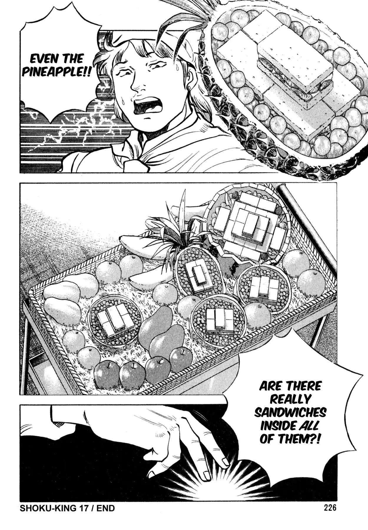 Shoku King Chapter 155 page 17 - Chapter 155: TOSHIZO'S SANDWICH