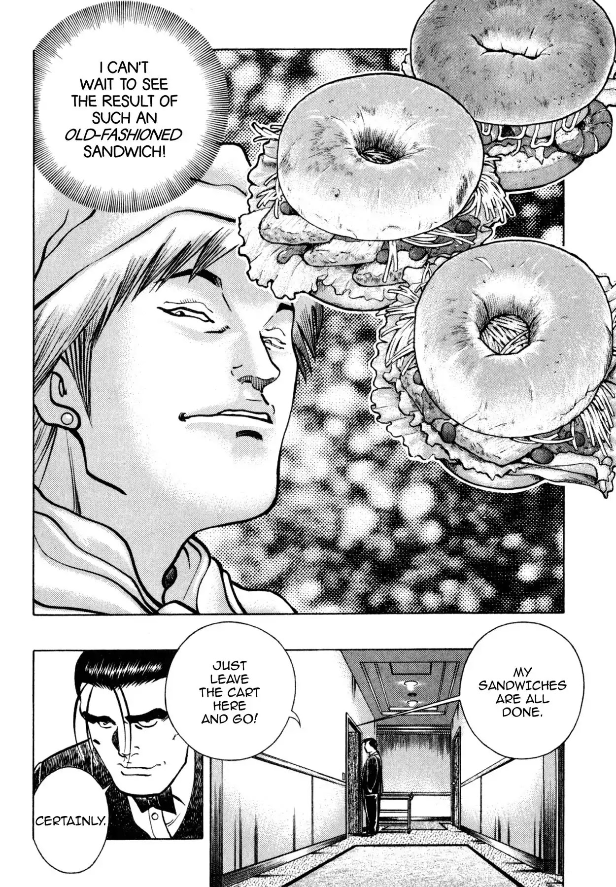Shoku King Chapter 155 page 5 - Chapter 155: TOSHIZO'S SANDWICH
