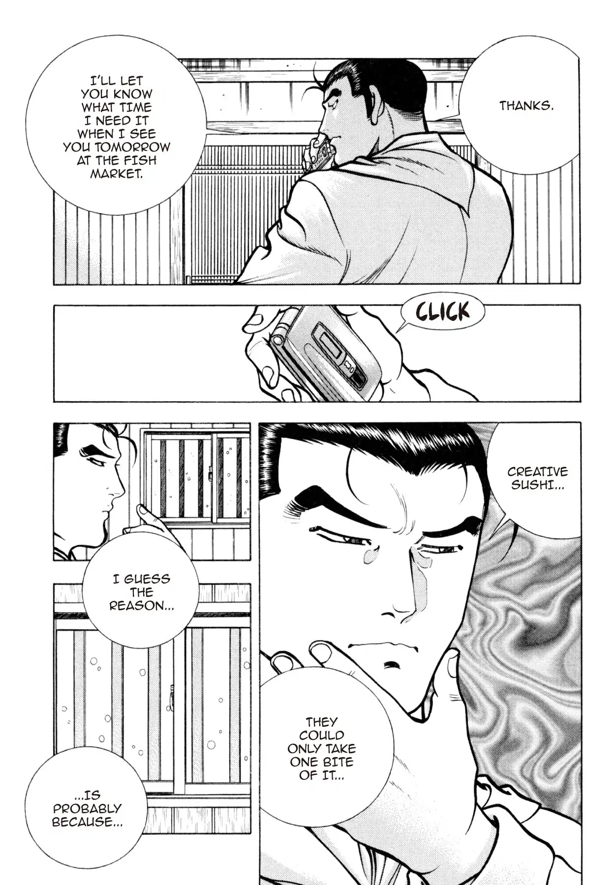 Shoku King Chapter 195 page 7 - Chapter 195: TOSHIZO'S BENTO