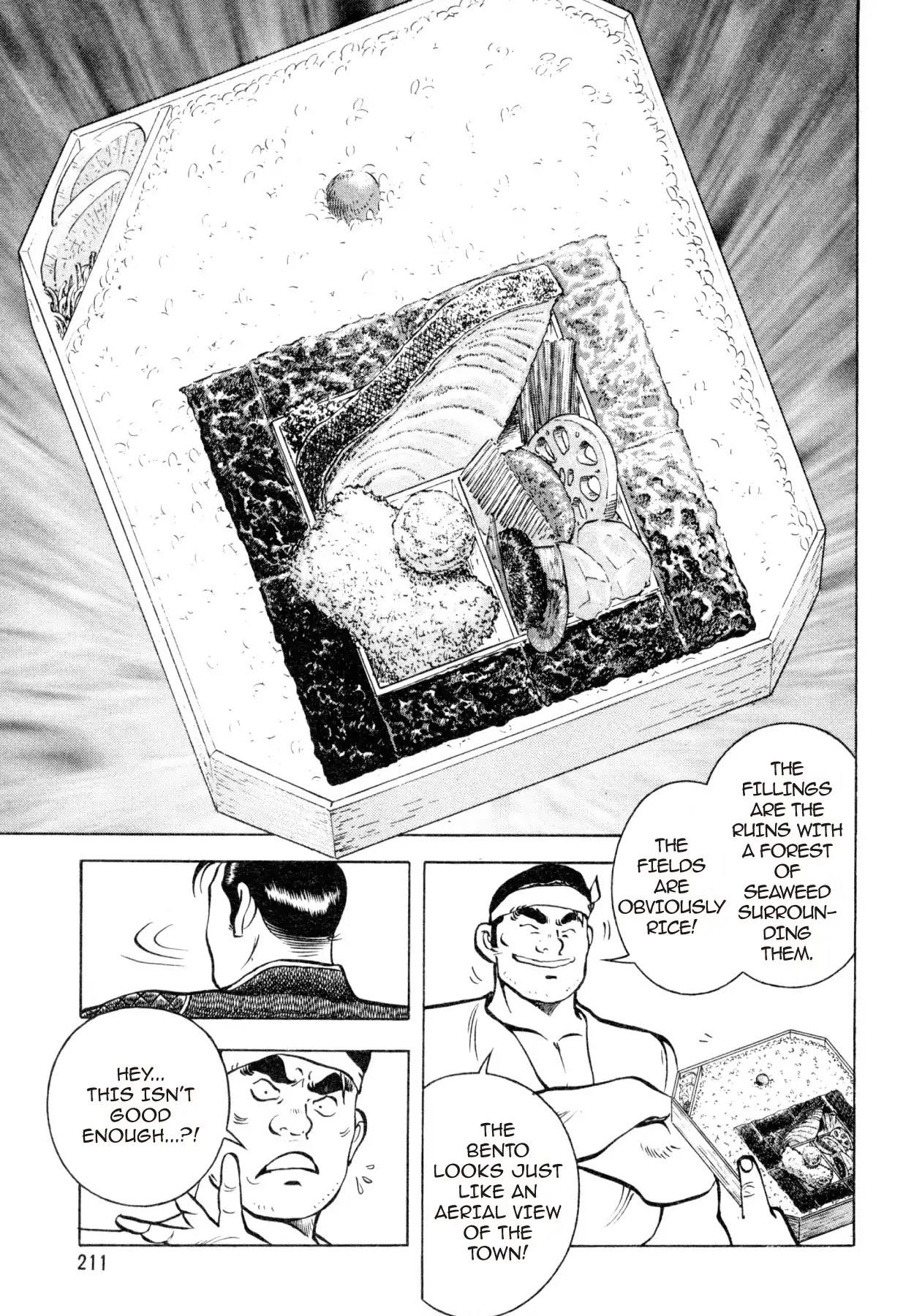 Shoku King Chapter 25 page 17 - Chapter 25: THE BACKWATER STONEWALL BENTO