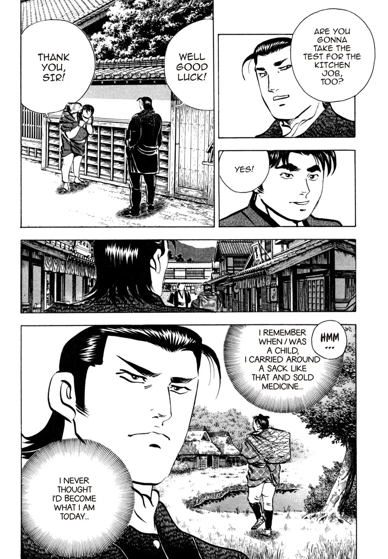 Shoku King Chapter 250.5 page 13 - VOL.27 SHOKU-KING - SUPPLEMENTARY BIOGRAPHY THE WESTERN CUISINE REVOLUTION
