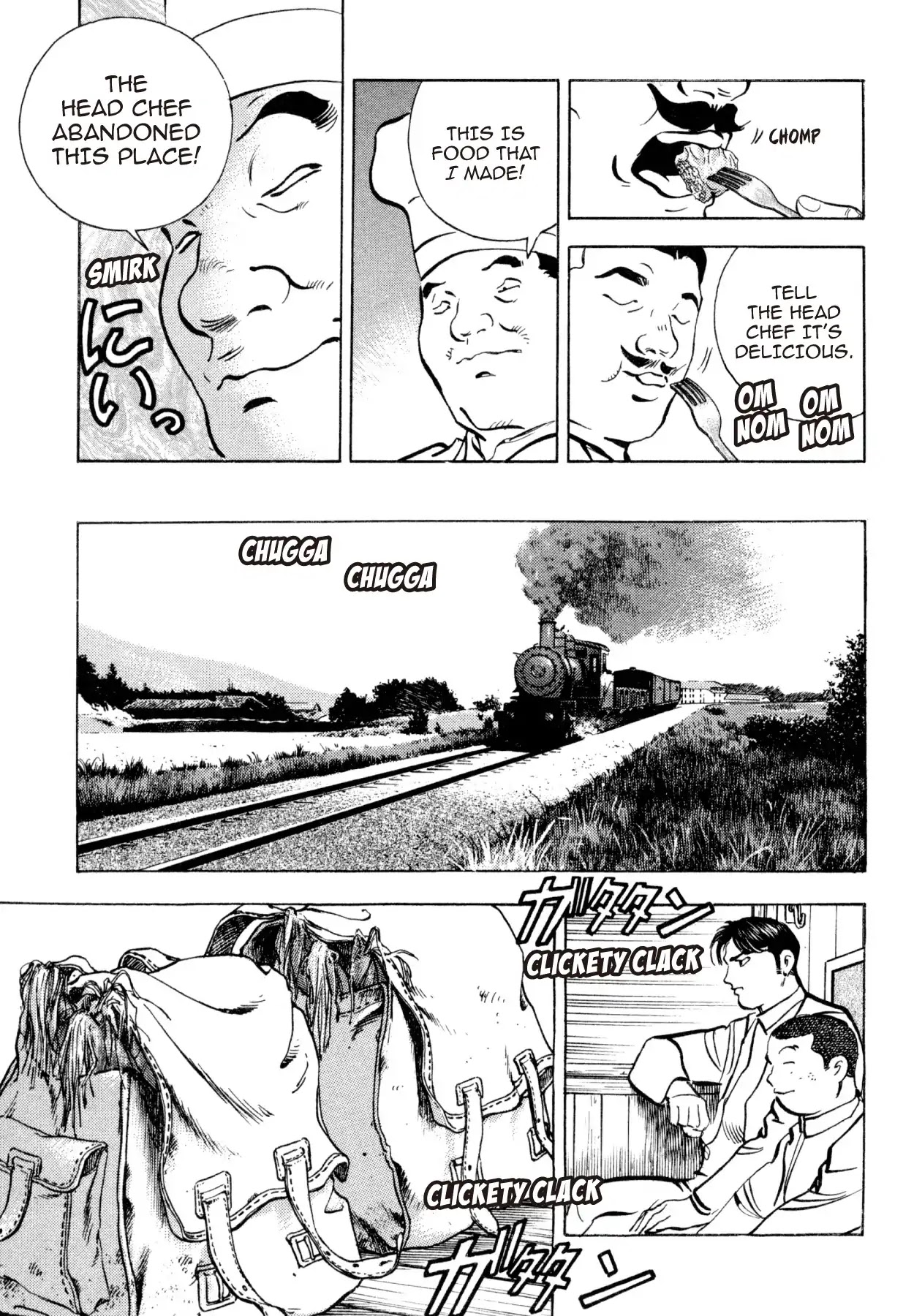 Shoku King Chapter 250.6 page 21 - VOL.27 SHOKU-KING - SUPPLEMENTARY BIOGRAPHY FASHIONABLE WESTERN CUISINE