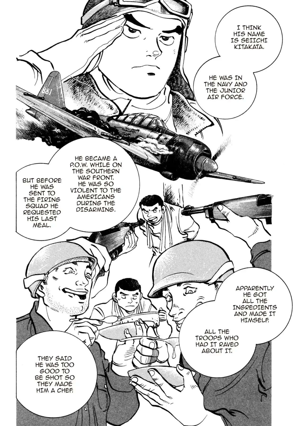 Shoku King Chapter 250.8 page 8 - VOL.27 SHOKU-KING - SUPPLEMENTARY BIOGRAPHY THE HOODLUM'S WESTERN CUISINE