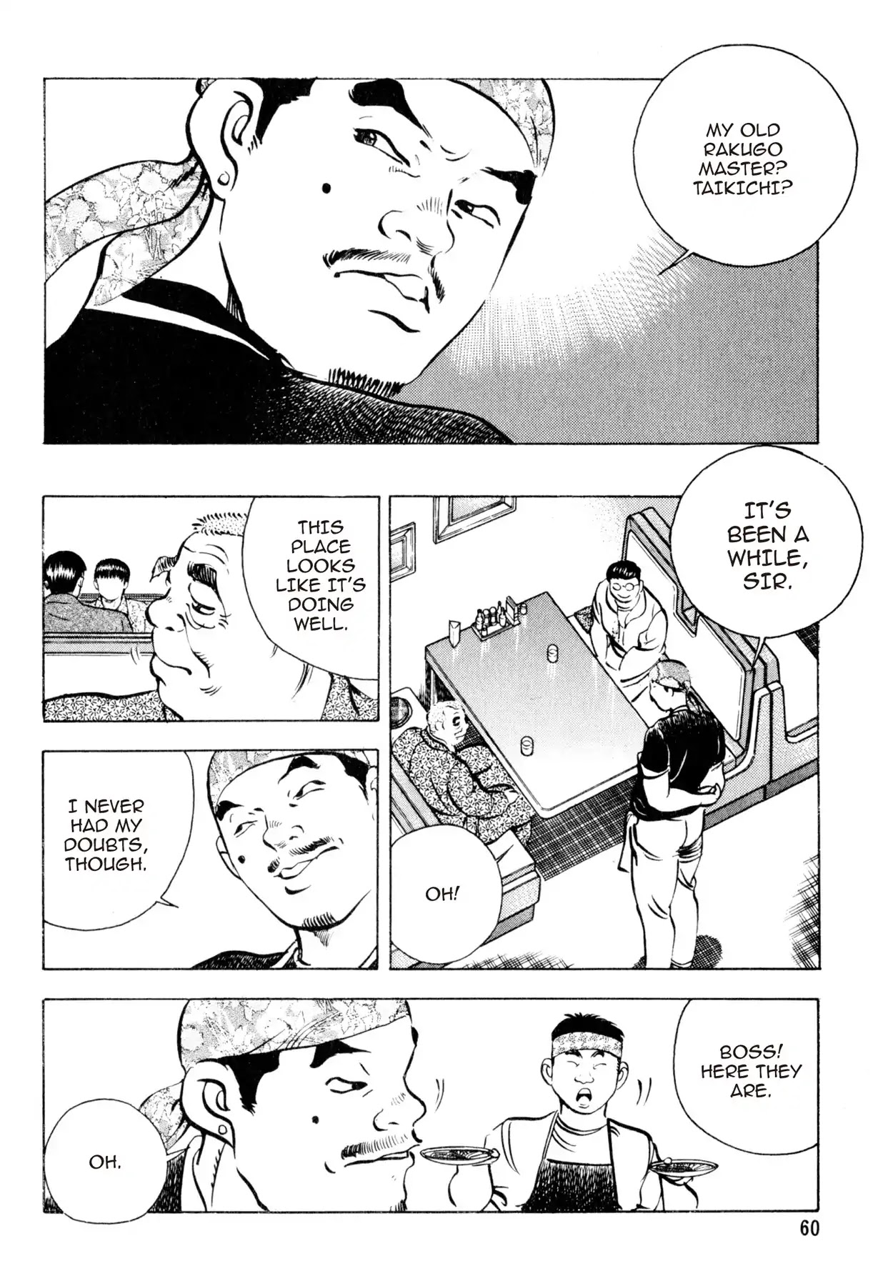 Shoku King Chapter 28 page 12 - Chapter 28: THE HEART OF A MASTER