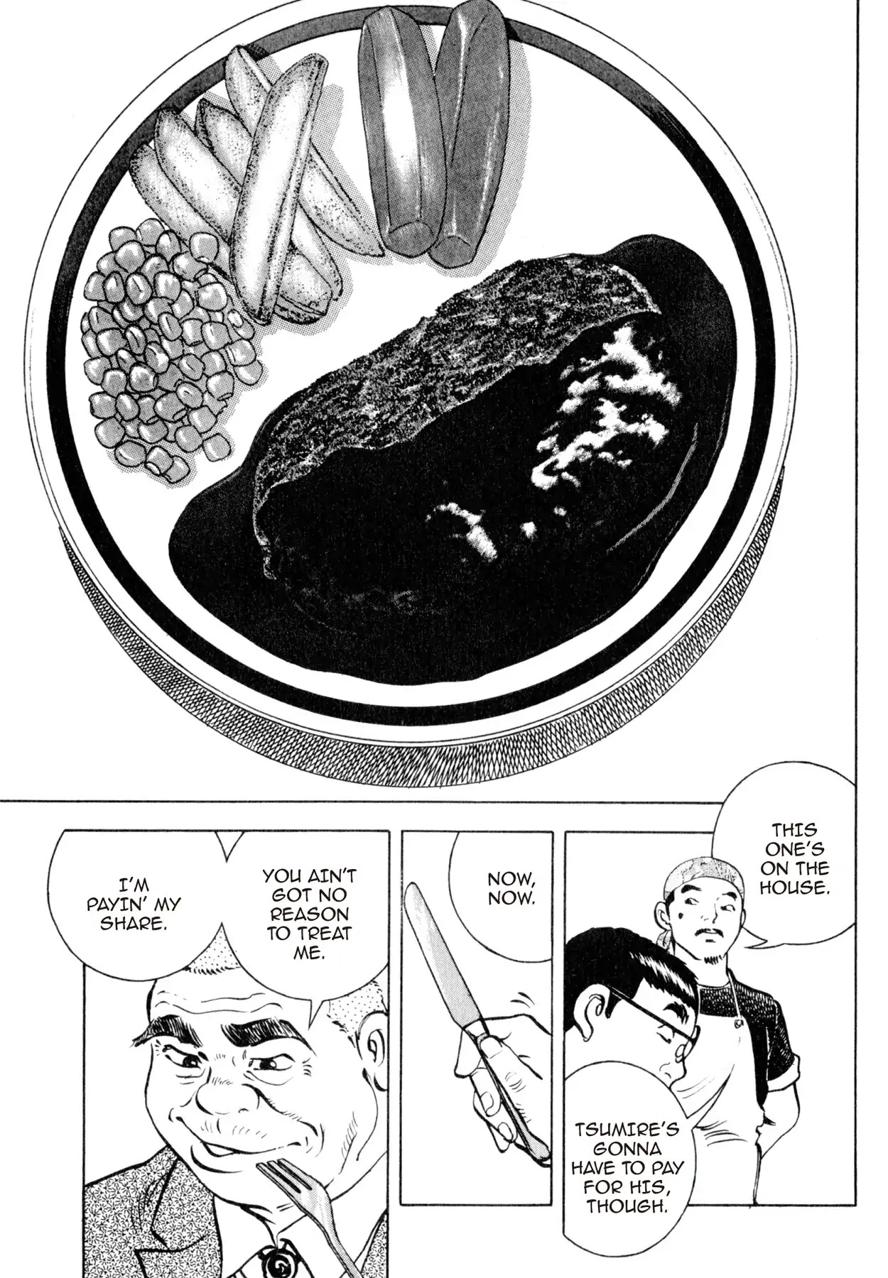 Shoku King Chapter 28 page 13 - Chapter 28: THE HEART OF A MASTER