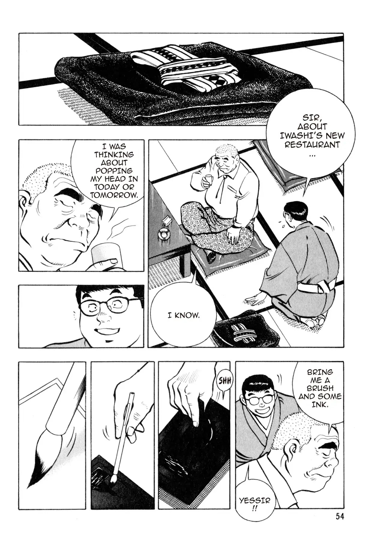 Shoku King Chapter 28 page 7 - Chapter 28: THE HEART OF A MASTER