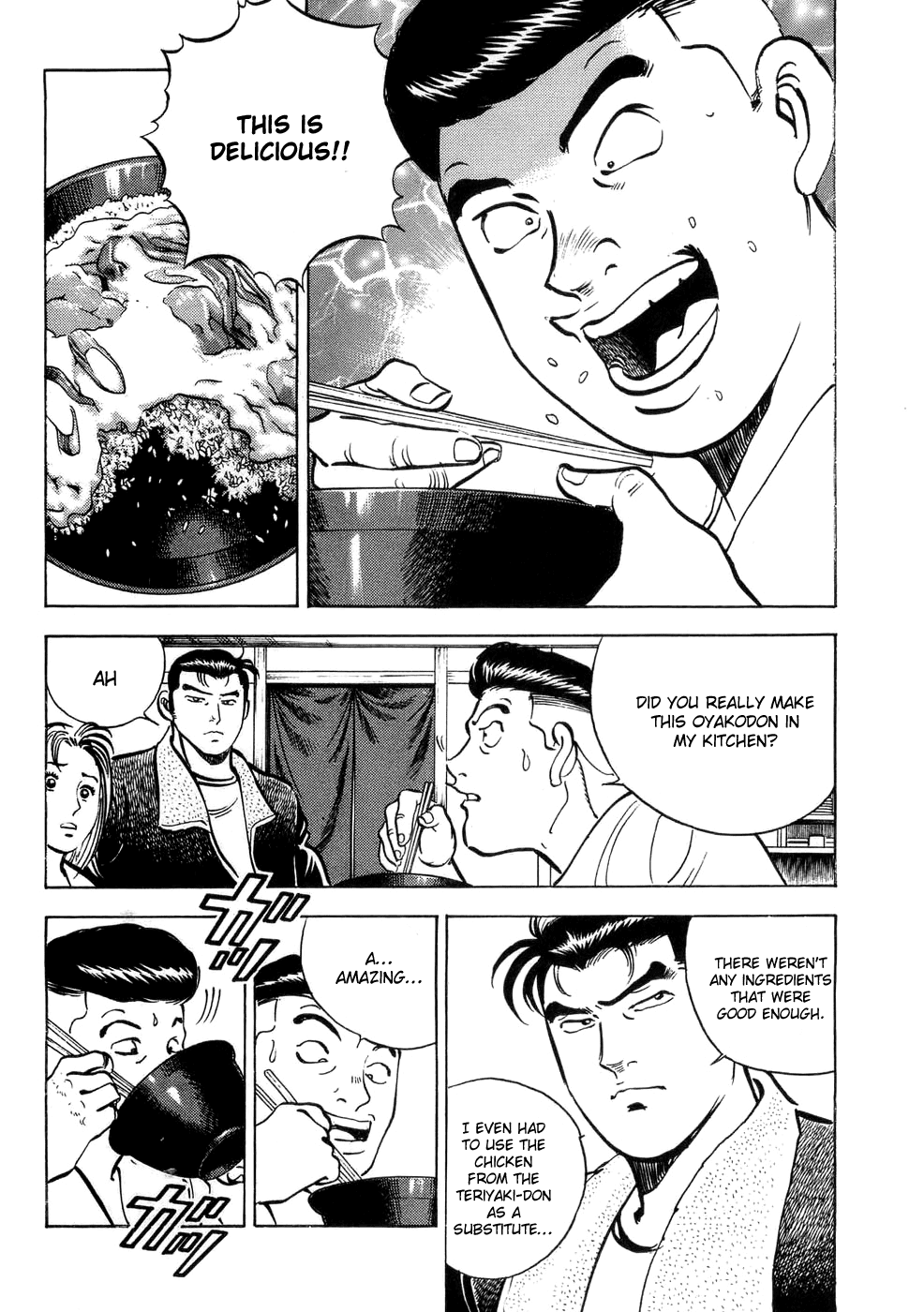 Shoku King Chapter 3.2 page 11 - Chapter 3 v2 : Oyakodon's Secret
