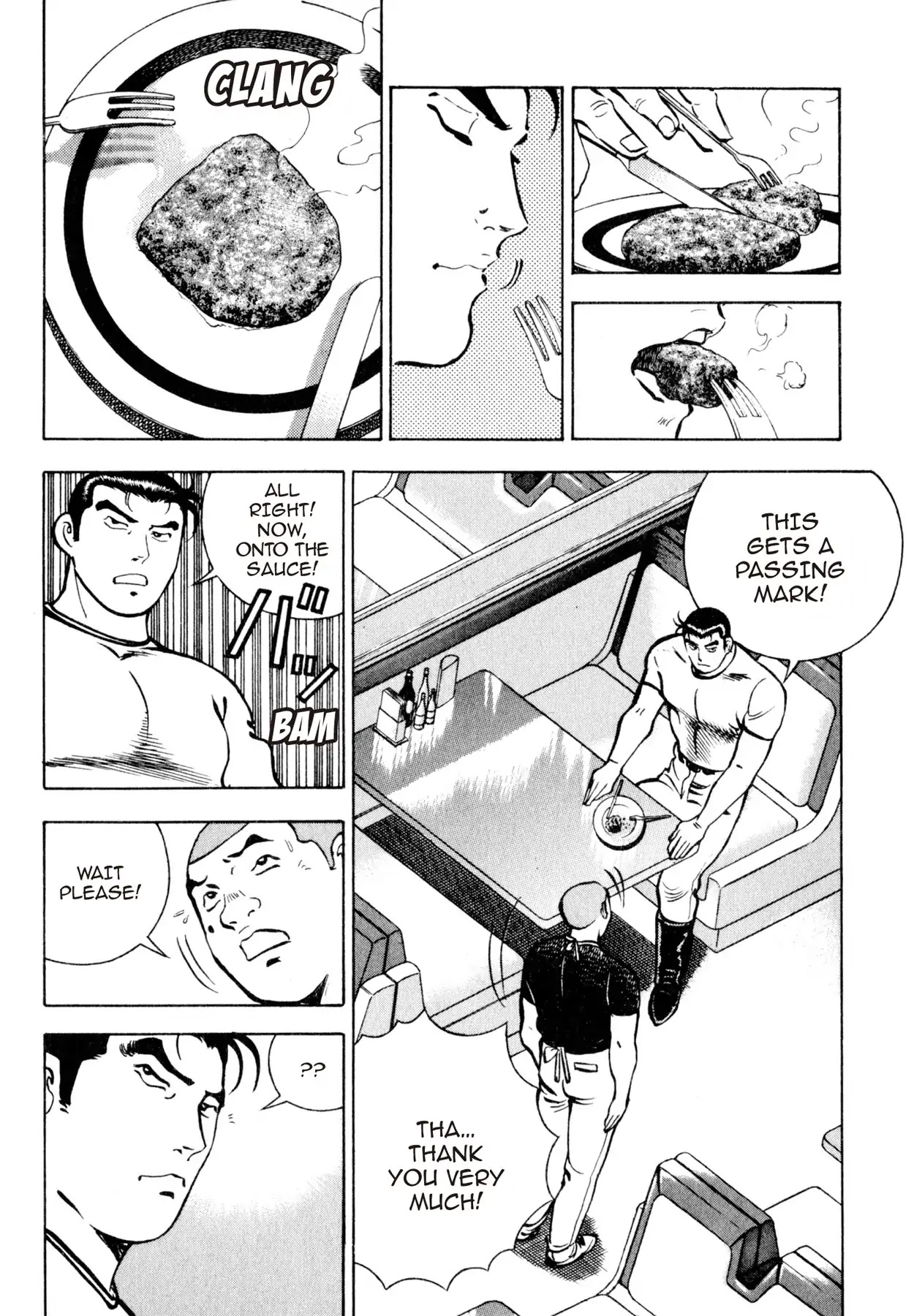 Shoku King Chapter 34 page 14 - Chapter 34: HAND-KNEADED HAMBURGER