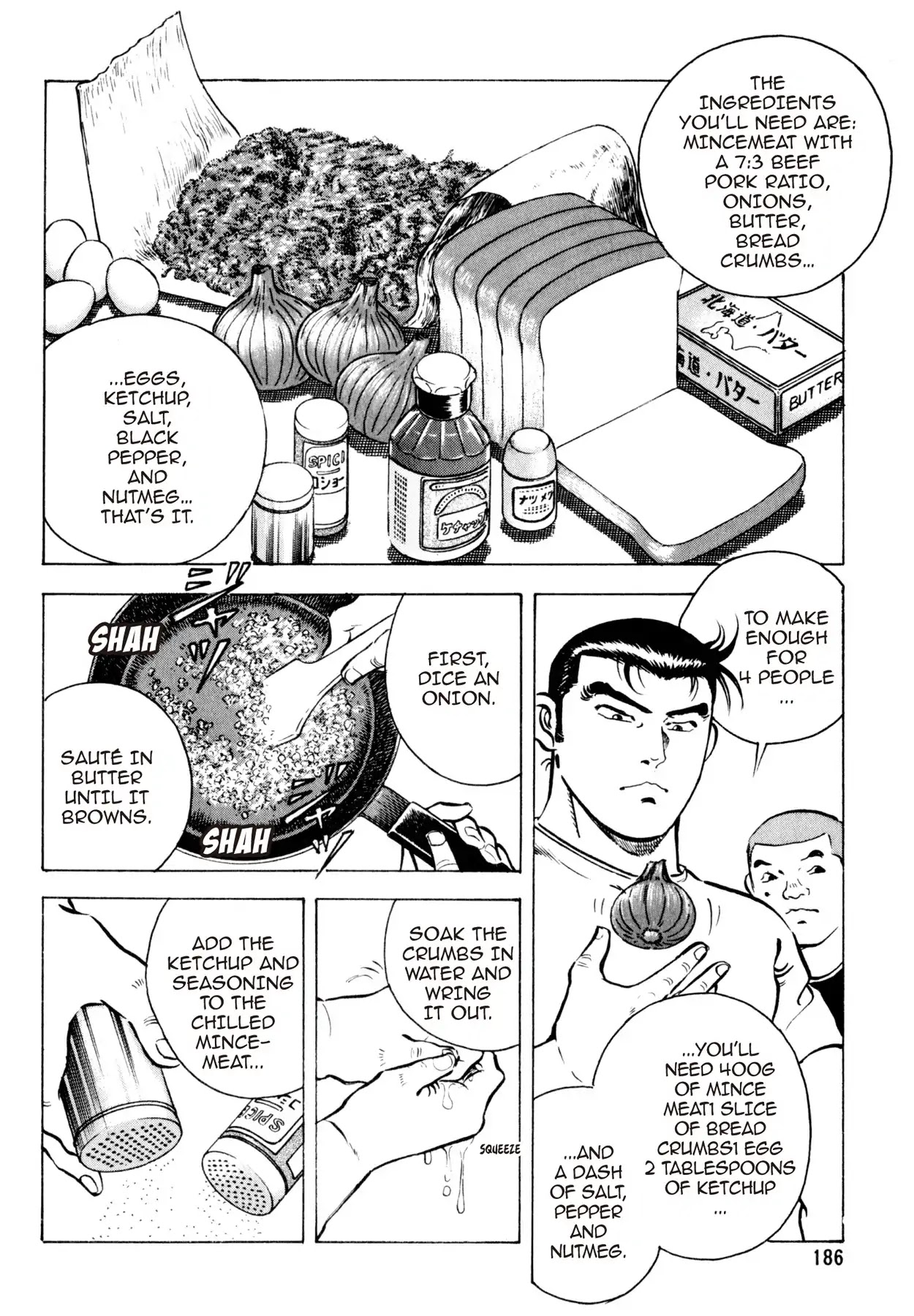 Shoku King Chapter 34 page 5 - Chapter 34: HAND-KNEADED HAMBURGER