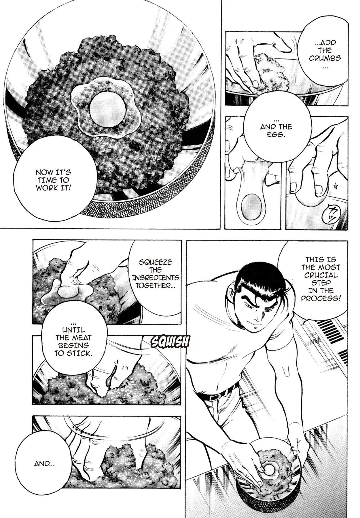 Shoku King Chapter 34 page 6 - Chapter 34: HAND-KNEADED HAMBURGER