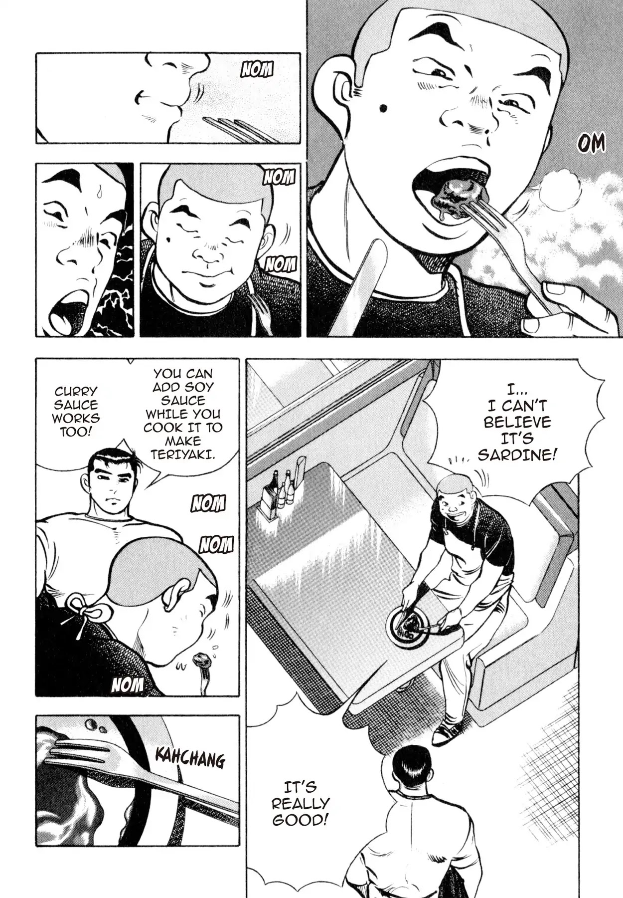 Shoku King Chapter 35 page 14 - Chapter 35: THE NEW HAMBURG STEAK