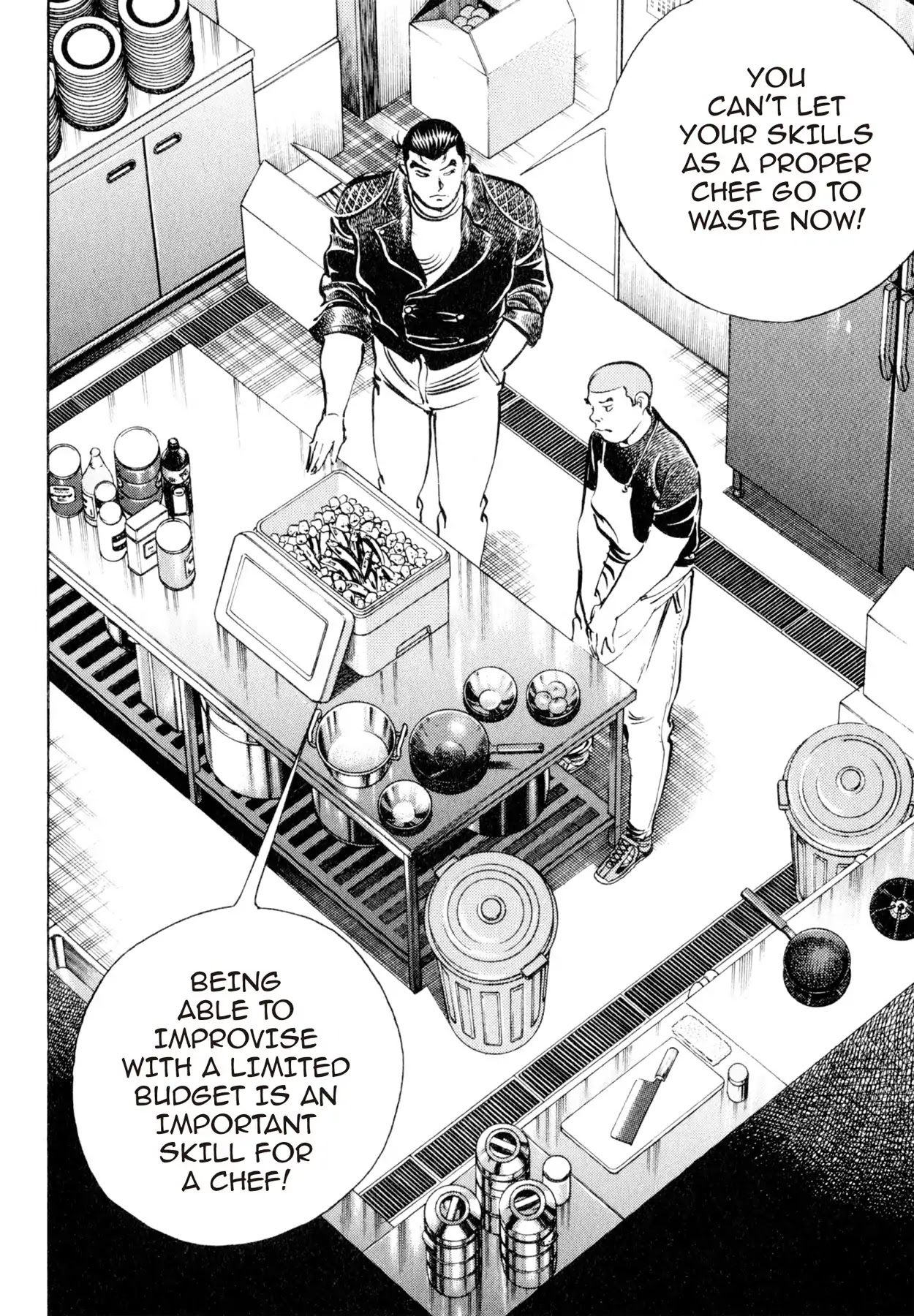 Shoku King Chapter 35 page 8 - Chapter 35: THE NEW HAMBURG STEAK