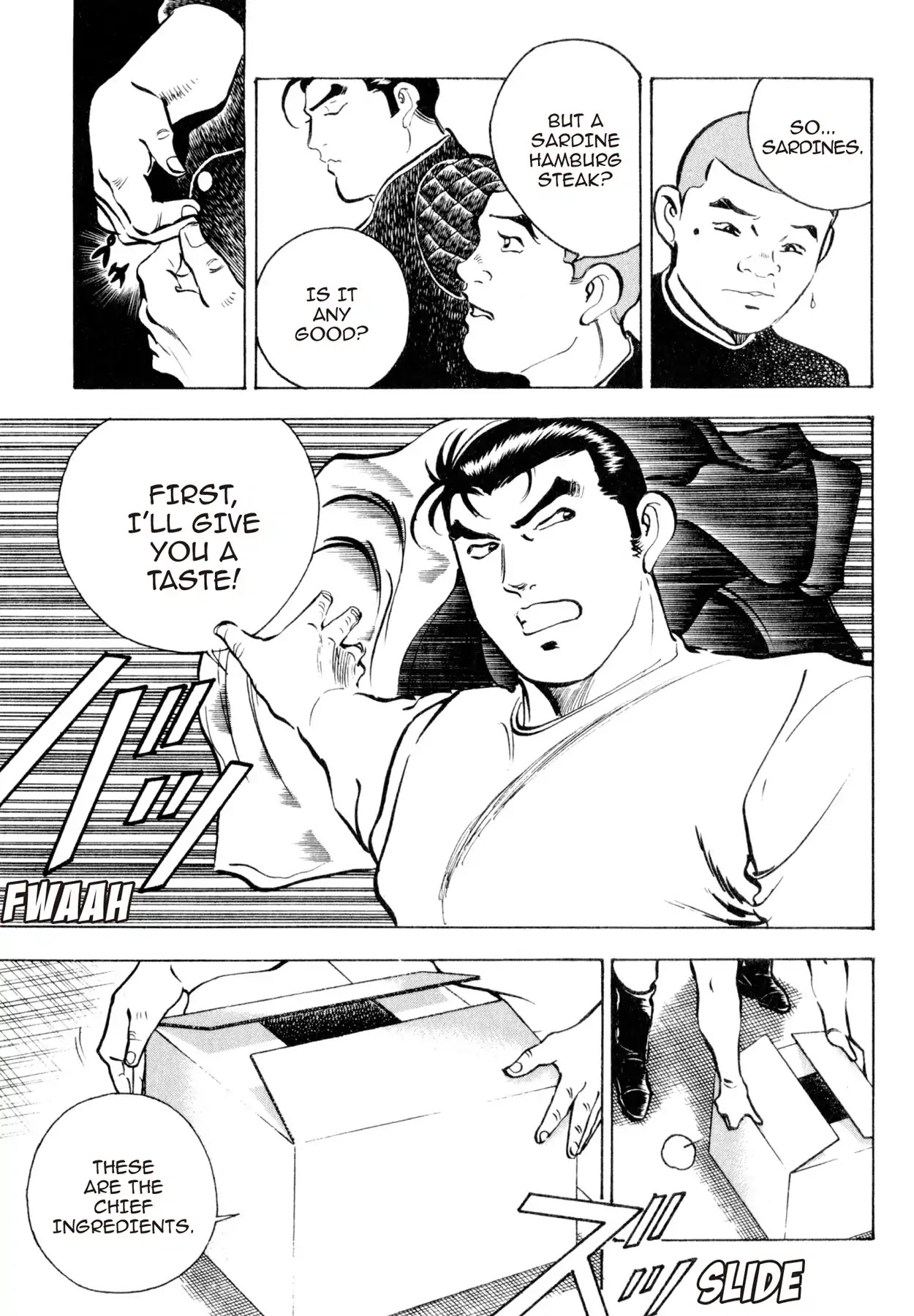 Shoku King Chapter 35 page 9 - Chapter 35: THE NEW HAMBURG STEAK