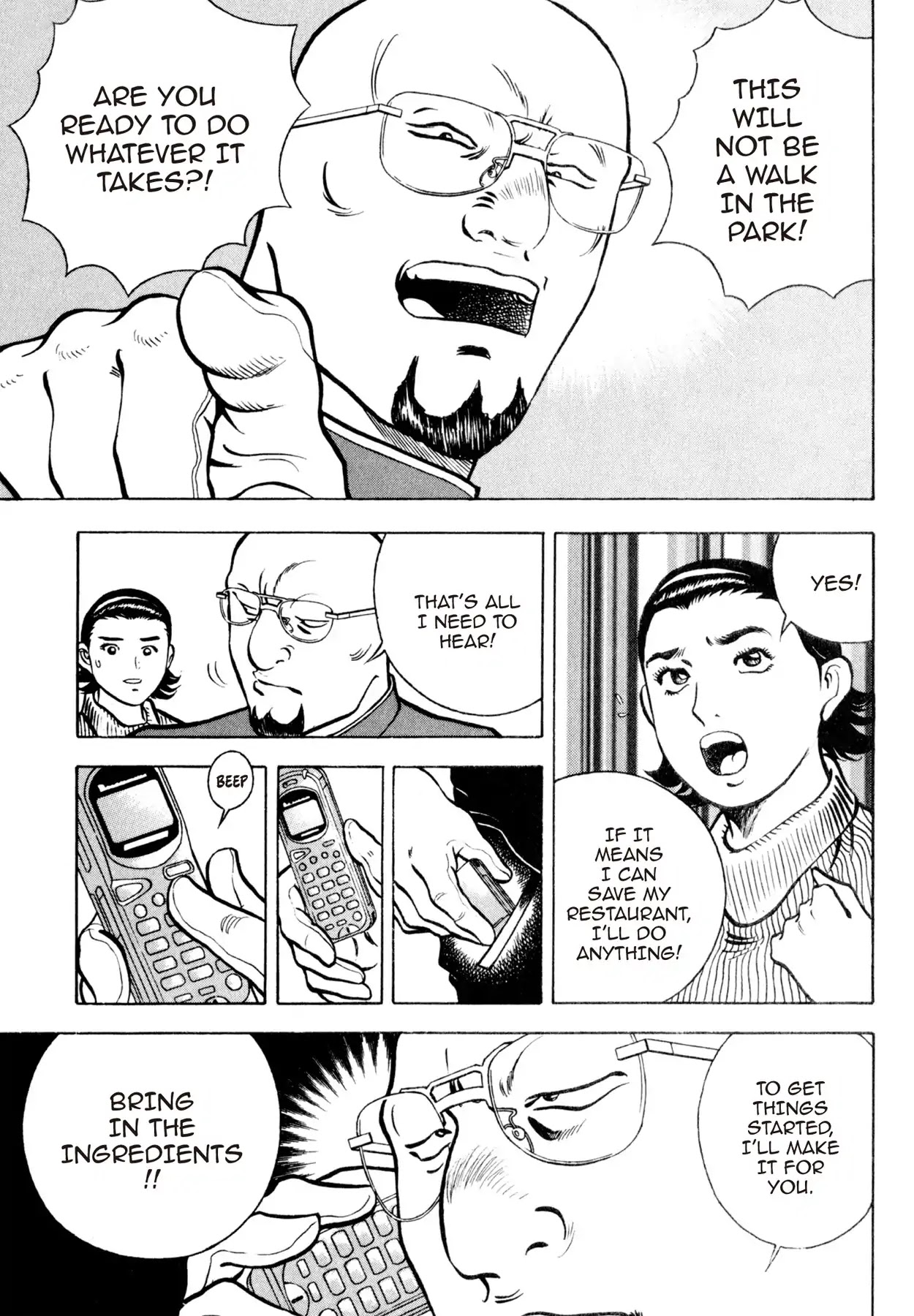 Shoku King Chapter 38 page 5 - Chapter 38: THE SAVIOR'S TOUCH